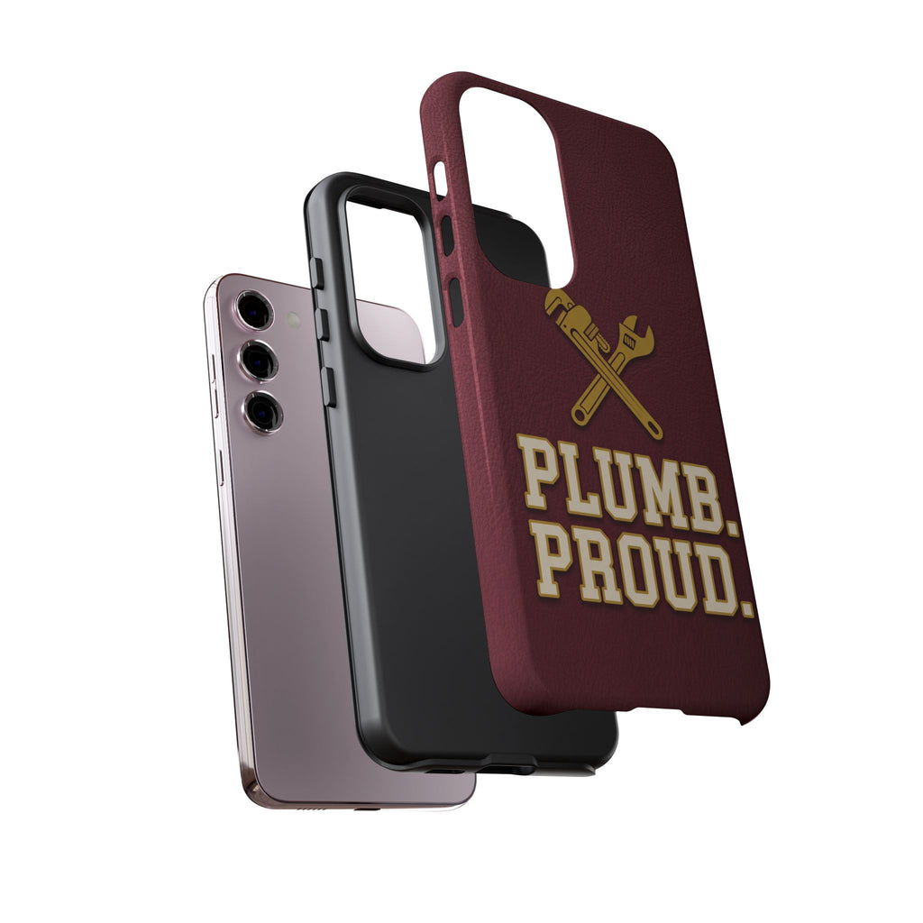 Plumb. Proud. Varsity Print Phone Case - Samsung & iPhone Series