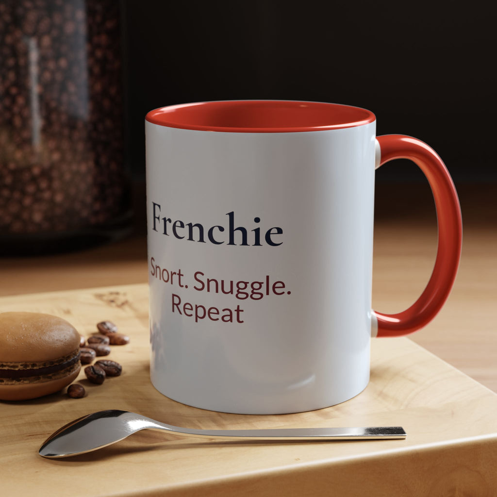 Personalized Frenchie Mug | Custom Name Mug | French Bulldog Gift | Frenchie Lover Coffee Cup