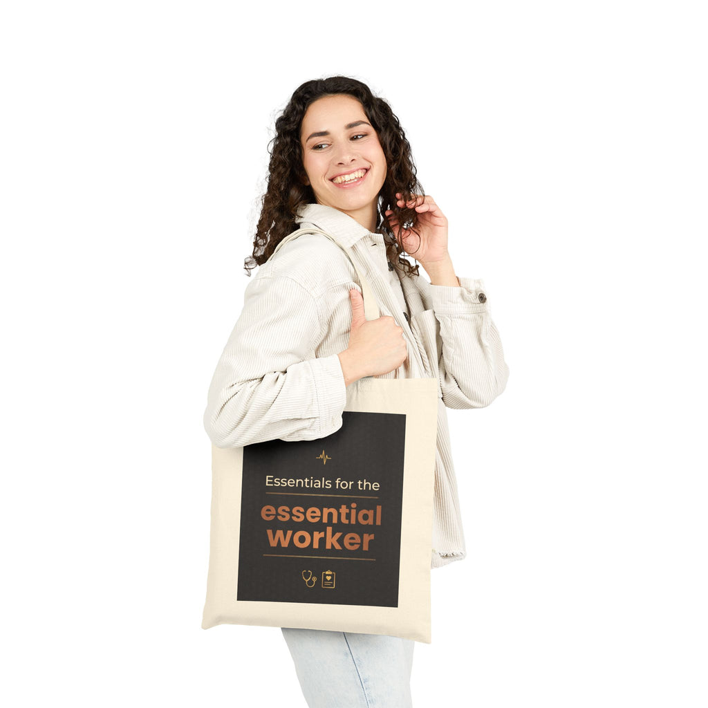 Nurse Tote Bag – Essentials for the essential worker – Cotton Canvas Tote Bag for Nurses
