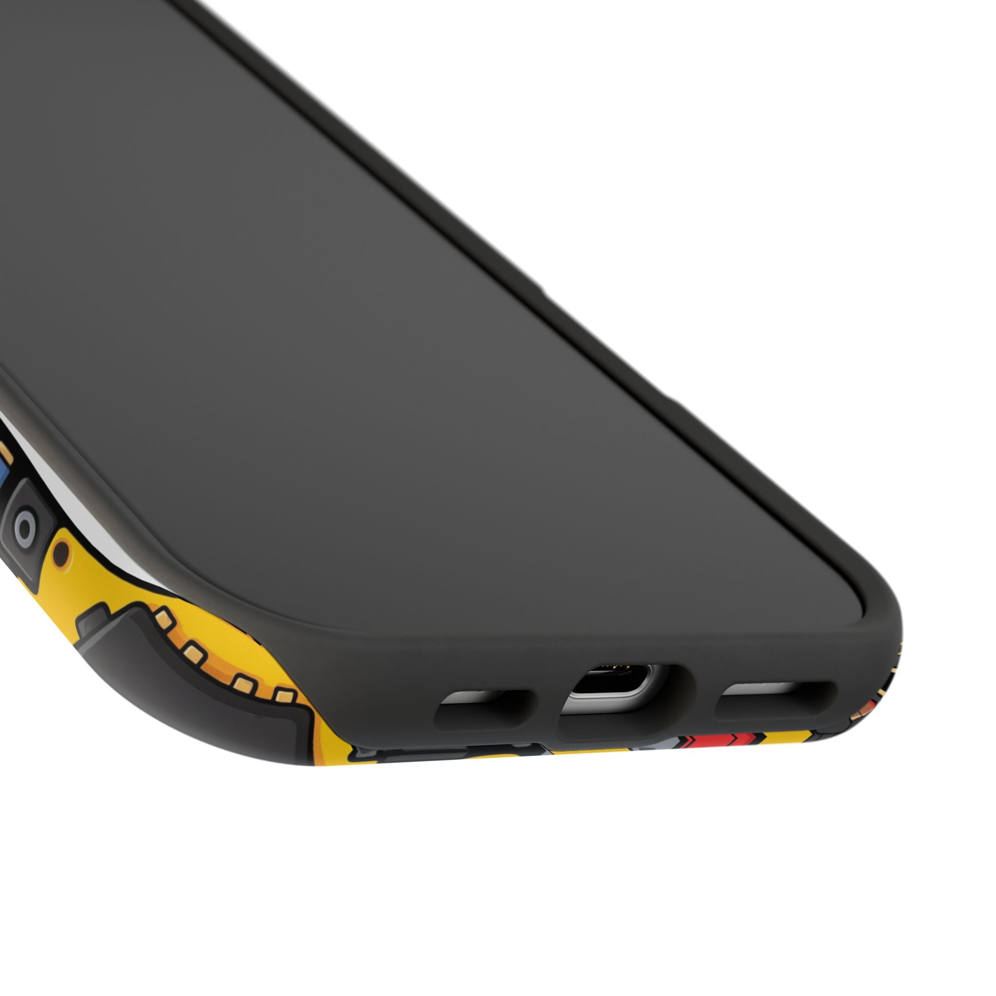 Voltage Board Phone Case — Yellow Circuit Wireless Charging Cover