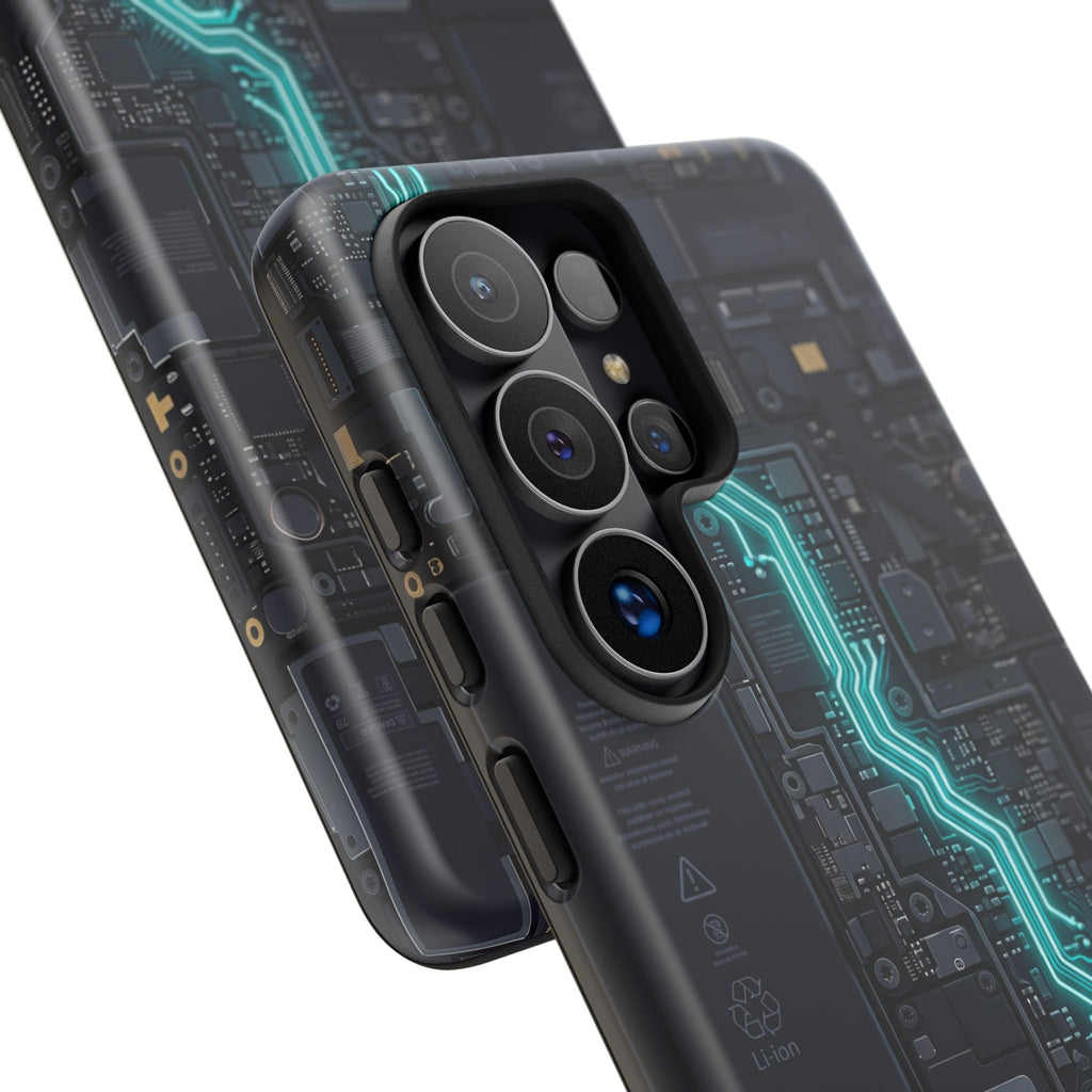 Electrician Cyan Circuit Phone Case - Samsung & iPhone Series