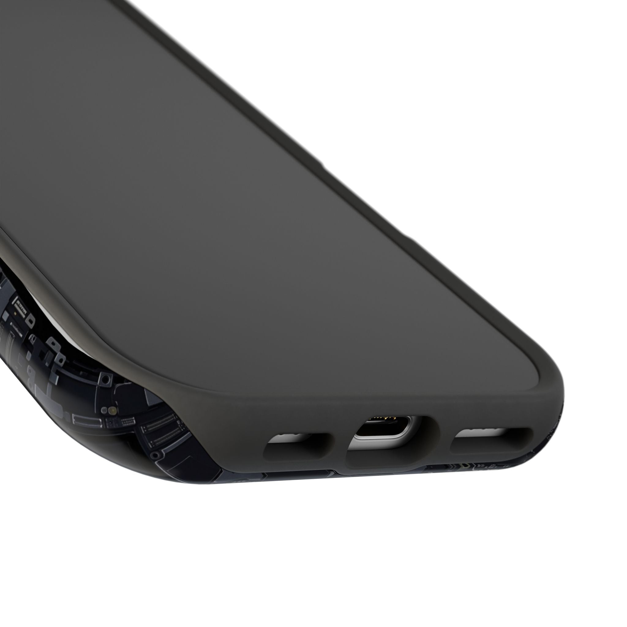 Circuit Core Phone Case — Motherboard Print Wireless Charging Cover