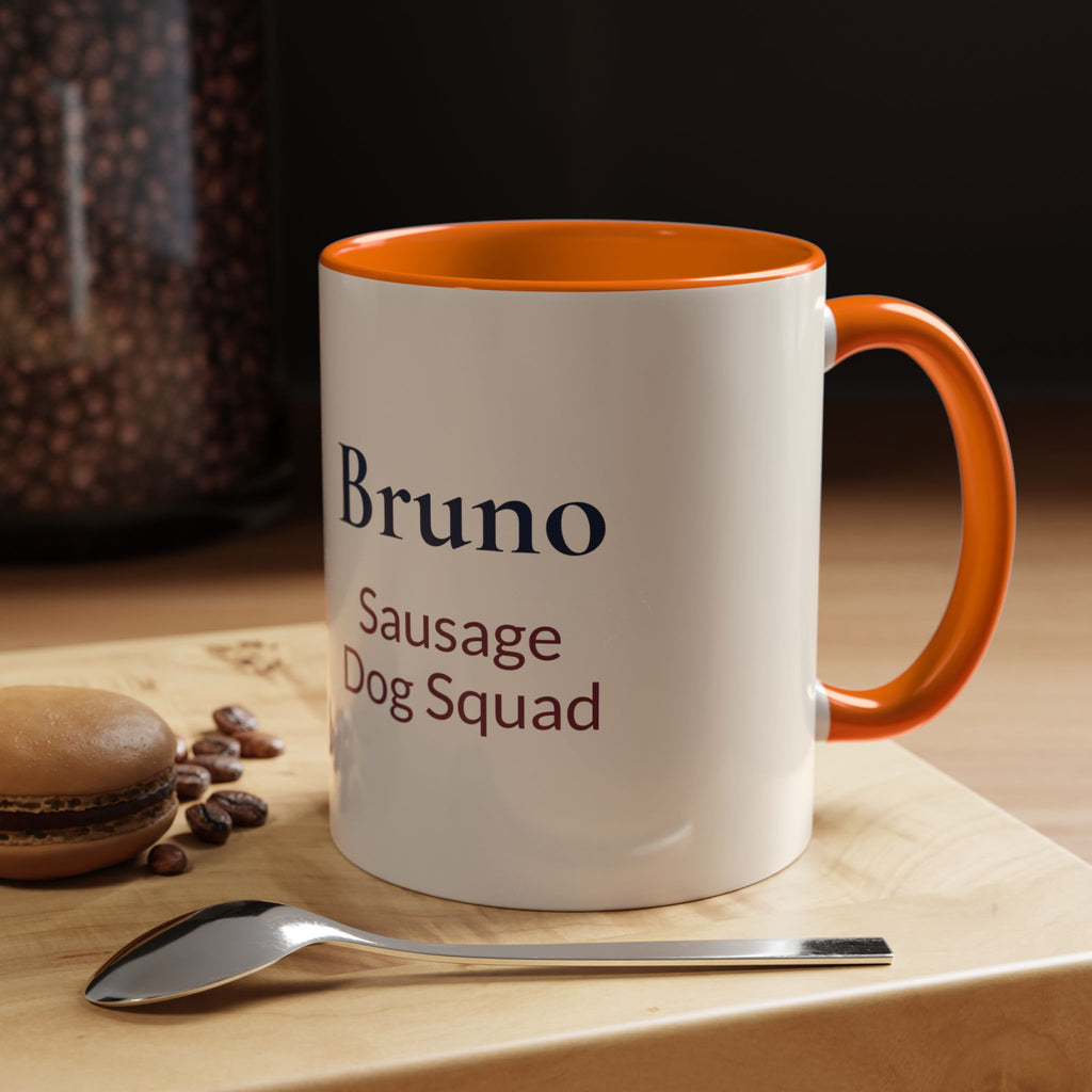 Personalized Dachshund Mug | Custom Name Coffee Mug | Sausage Dog Gift | Wiener Dog Lover