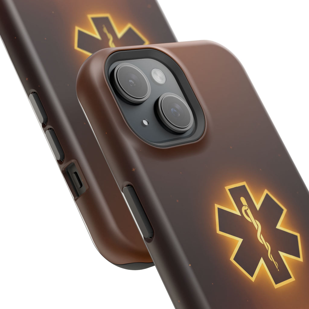 Paramedic/EMT Skyline Phone Case — Magnetic Wireless Charging Cover