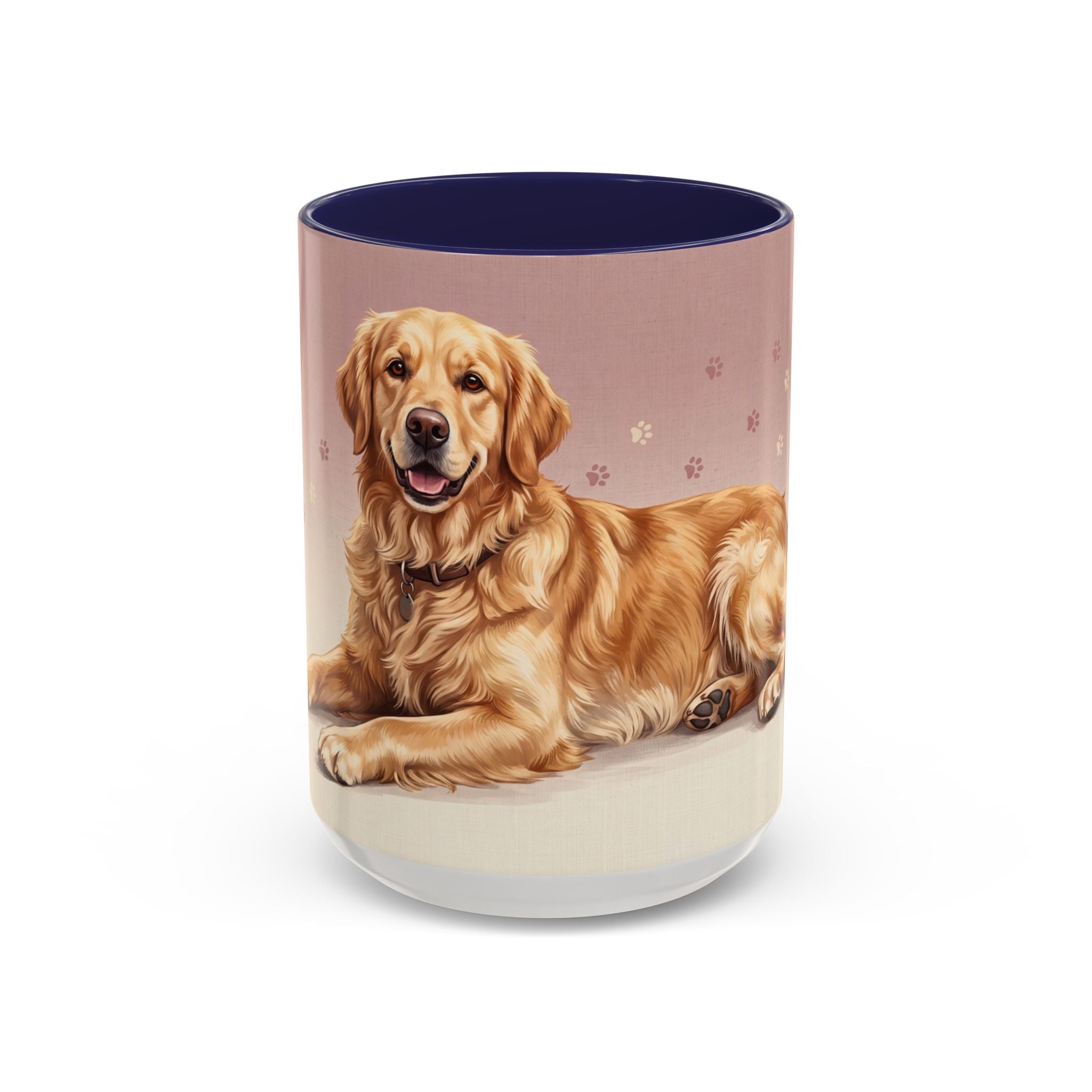 Golden Retriever Lying Down Mug | Golden Retriever Lover Gift | Cute Dog Coffee Mug