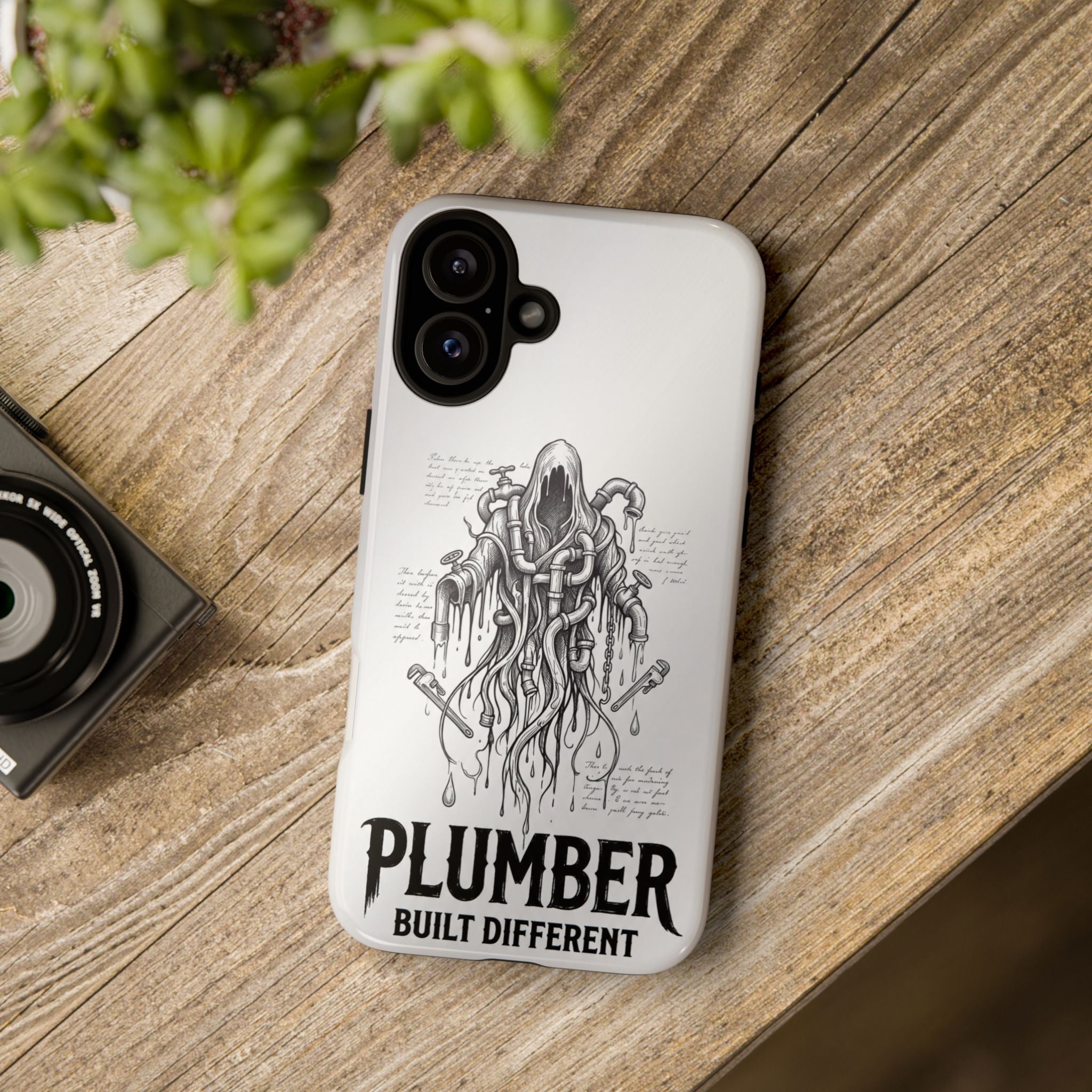 Gothic Pipe Wraith Plumber Phone Case - Samsung & iPhone Series