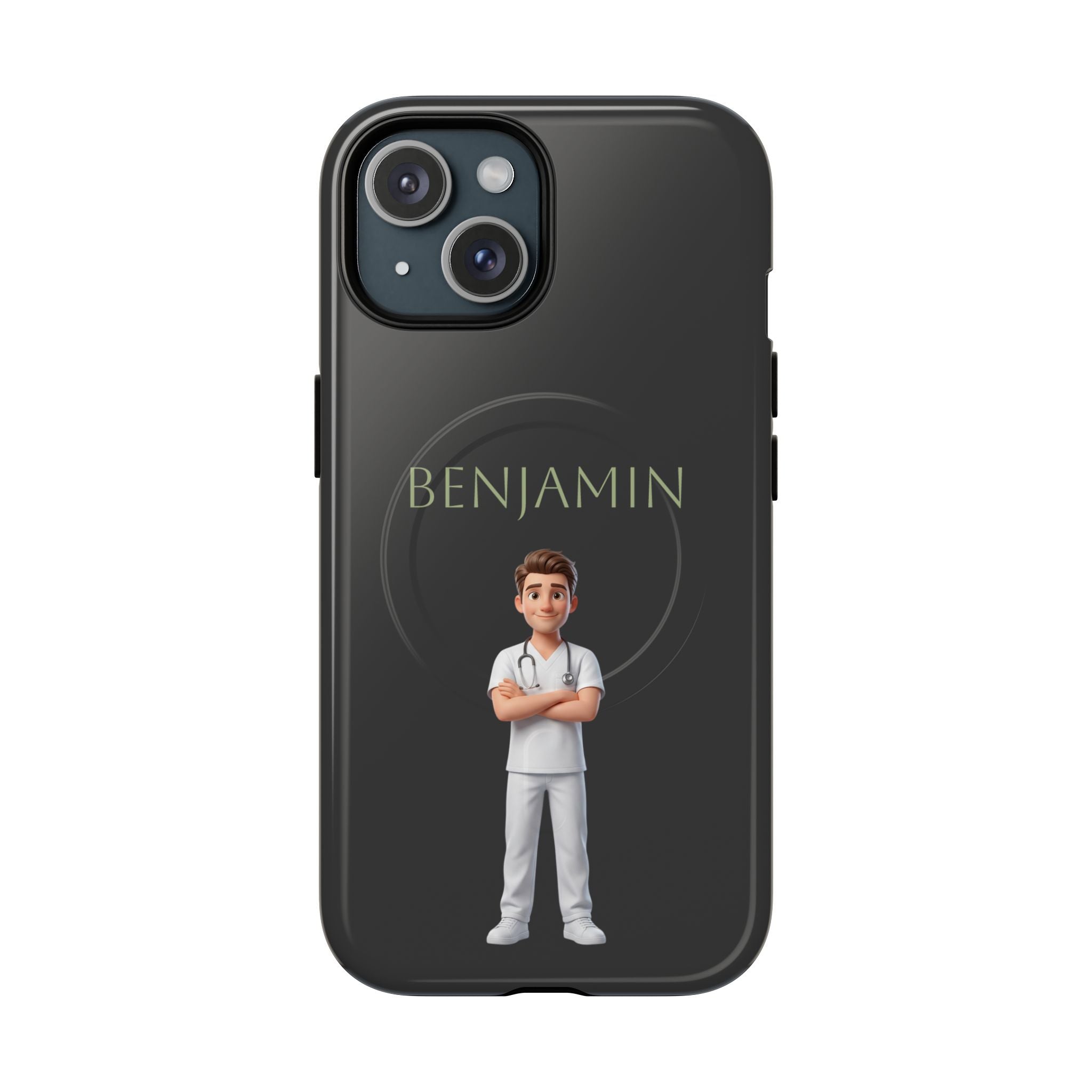 Personalized Nurse Phone Case | MagSafe Compatible, Custom Name iPhone Case