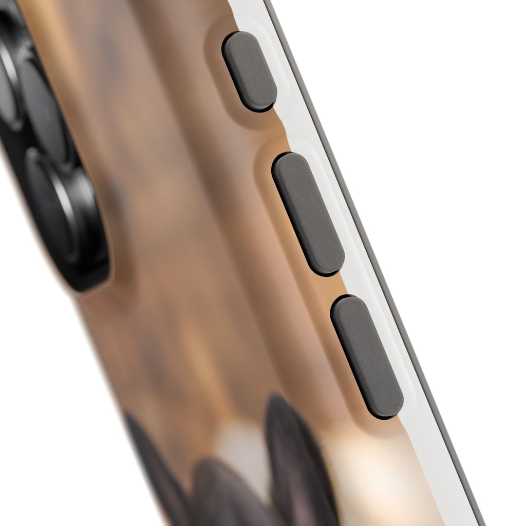 Sleepy French Bulldog Phone Case — Impact-Resistant Wireless Charging Cover
