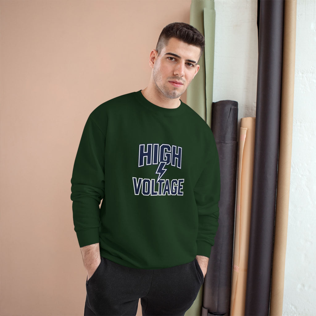 High Voltage Electrician Sweatshirt | Funny Electrician Gift Crewneck