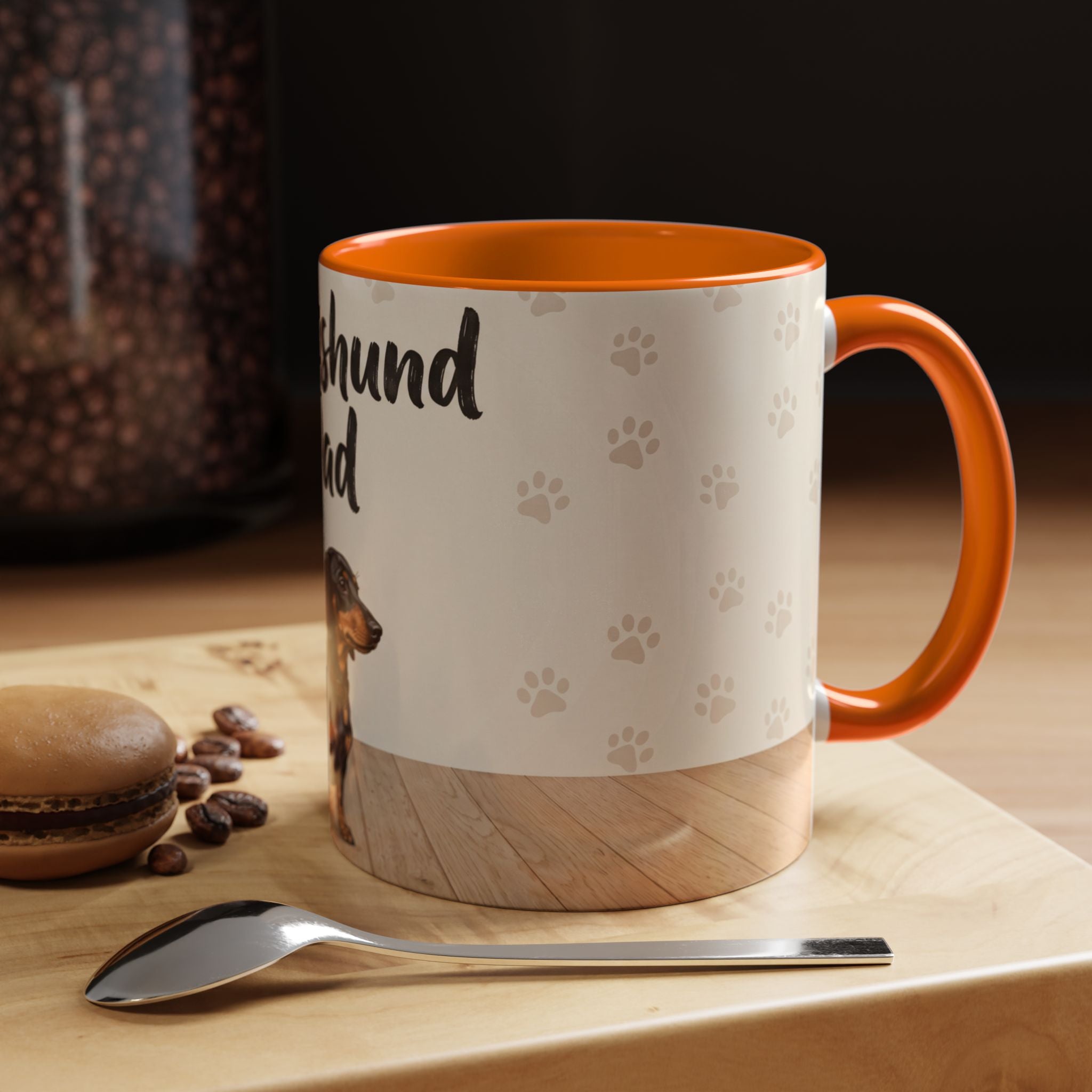 Dachshund Dad Mug | Cute Dog Dad Coffee Mug | Wiener Dog Gift for Dachshund Lovers