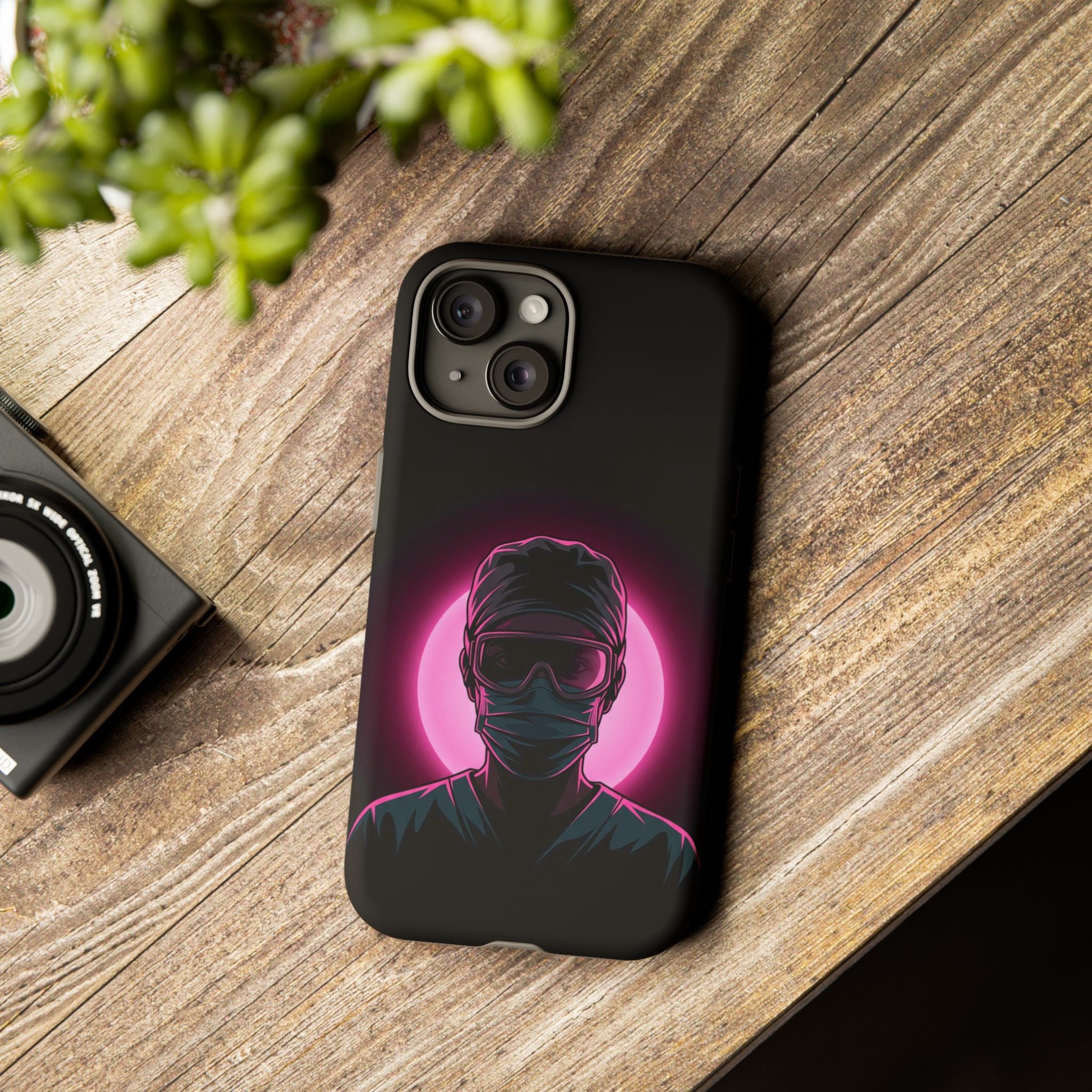 Nurse Neon Silhouette Phone Case - Samsung & iPhone Series