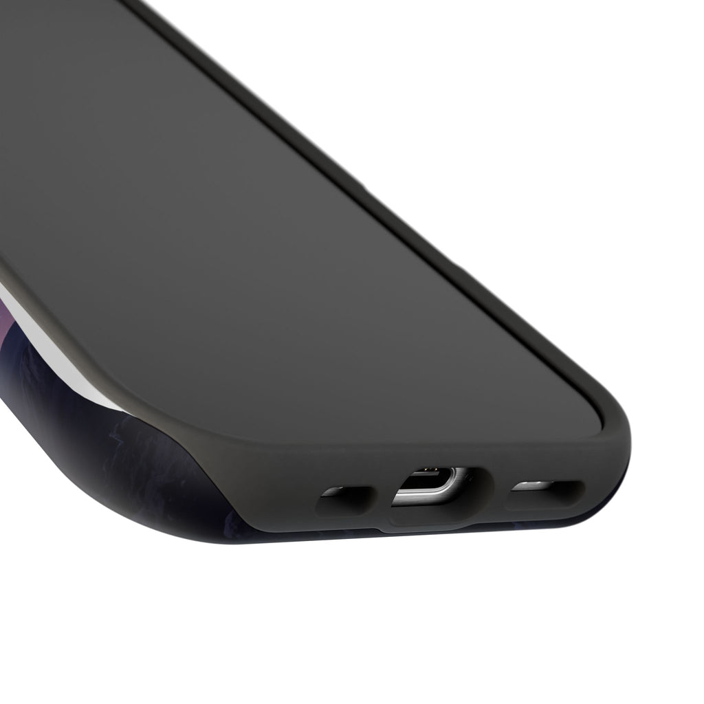 Personalized Dachshund Starry Night Phone Case — Wireless Charging Cover