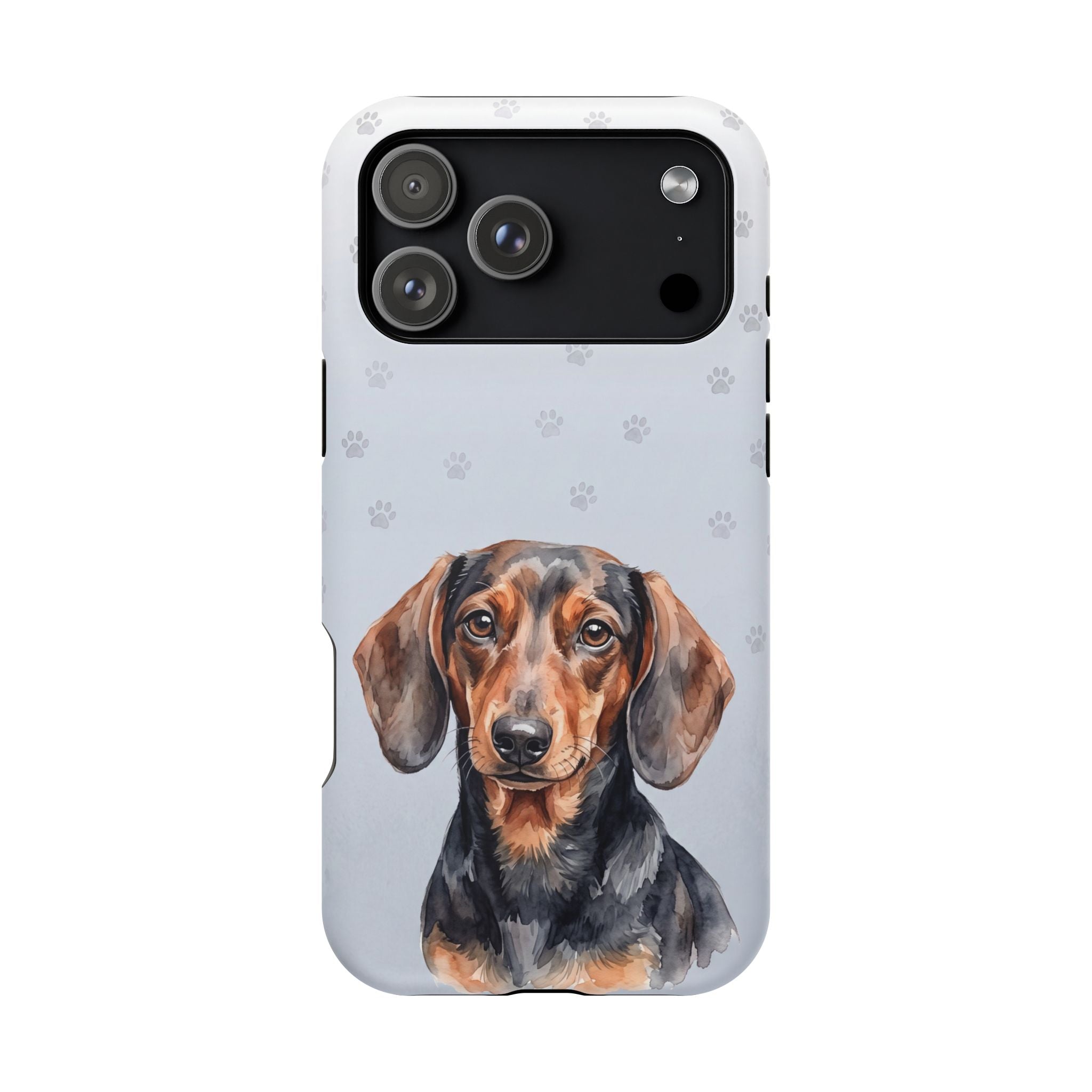Dachshund Phone Case — Impact-Resistant Wireless Charging Cover