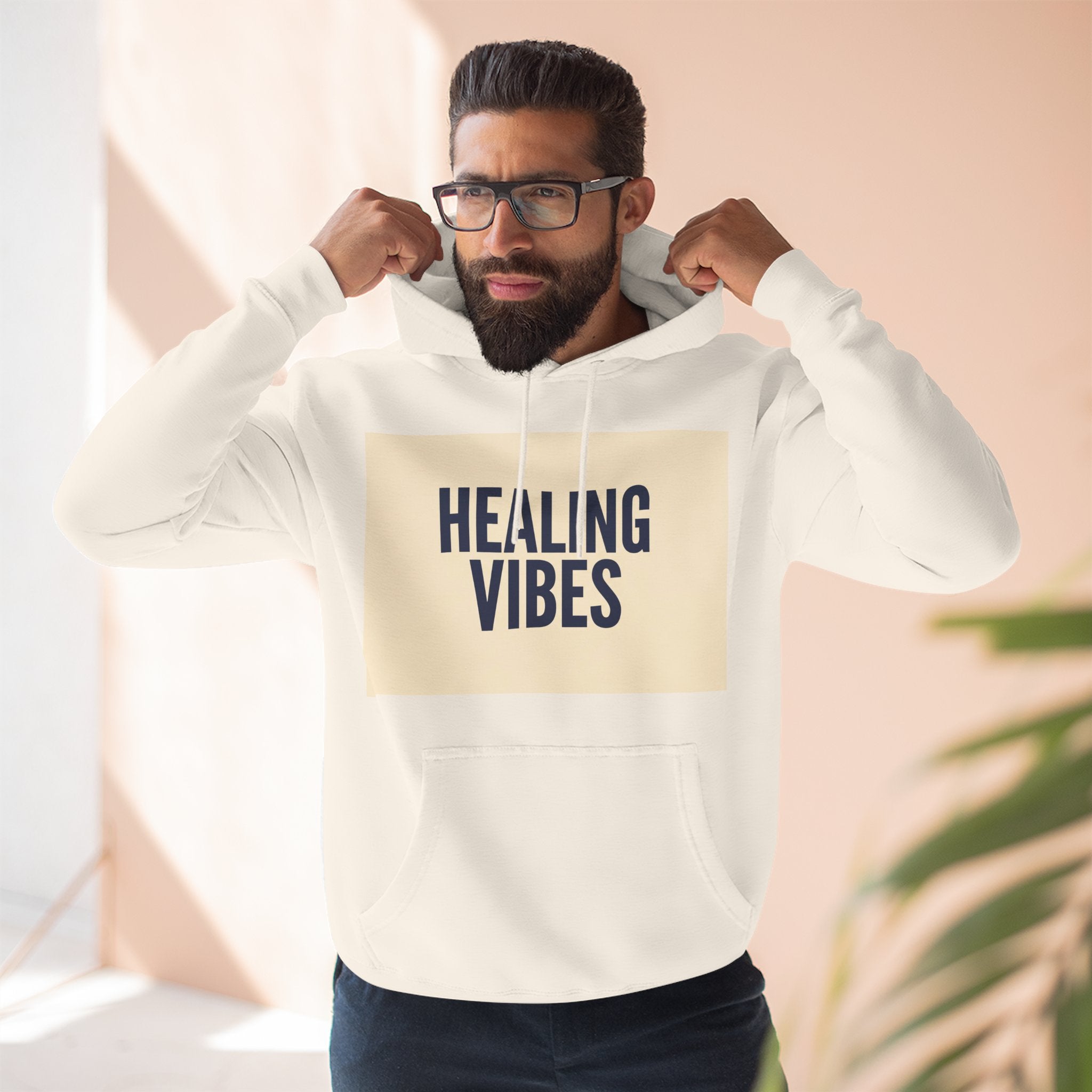 Healing vibes Nurse Hoodie — Unisex Comfortable Pullover for Passionate Medical Workers