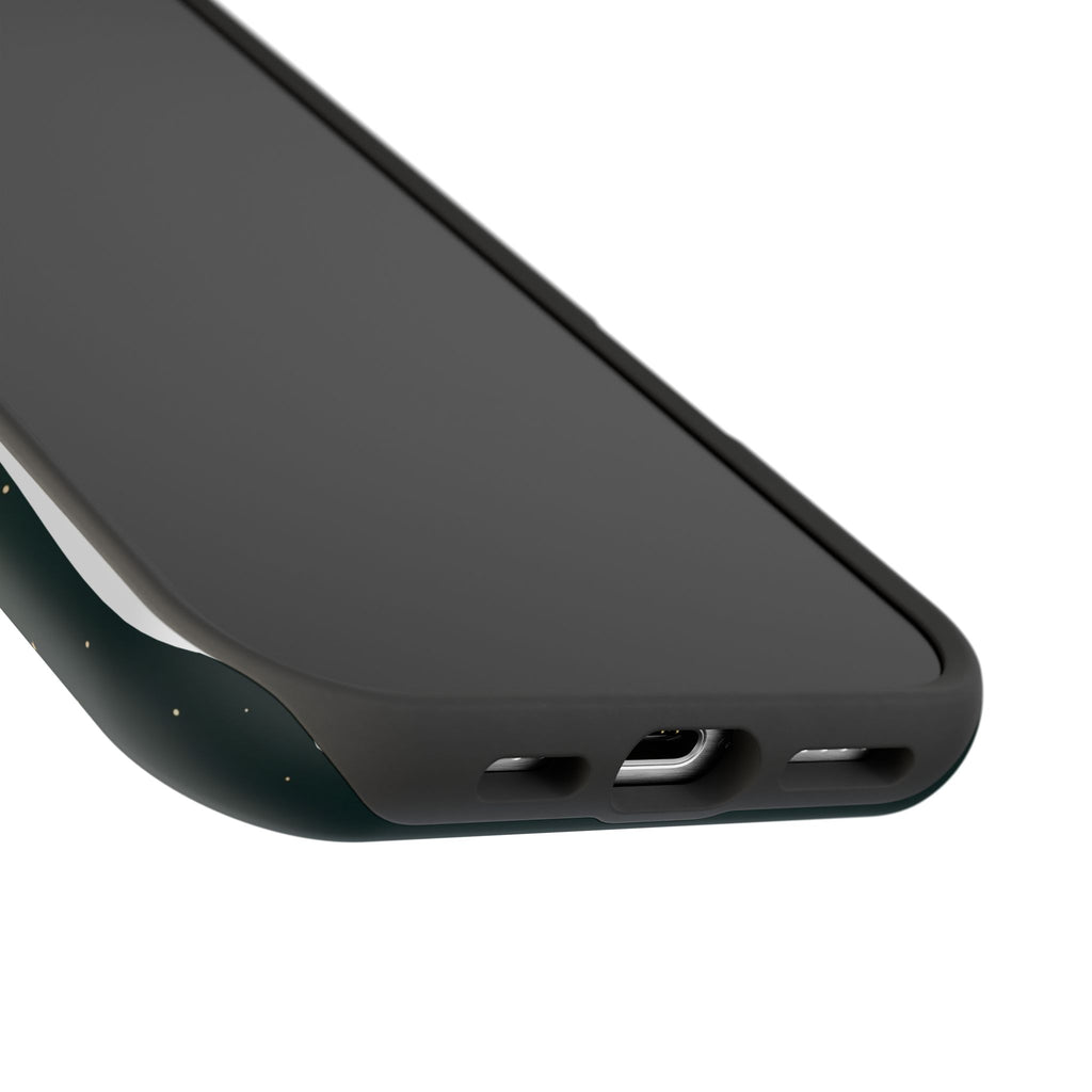 Nurse Heart Word and Art Phone Case — Impact-Resistant Wireless Charging Cover