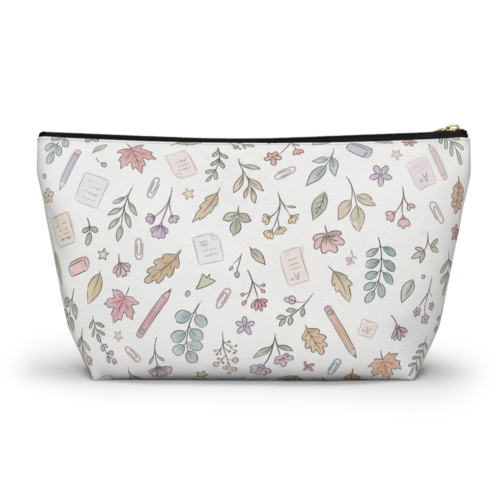 Personalized Teacher Gift Pouch – Custom Name Cosmetic Bag for Headteachers & Teachers