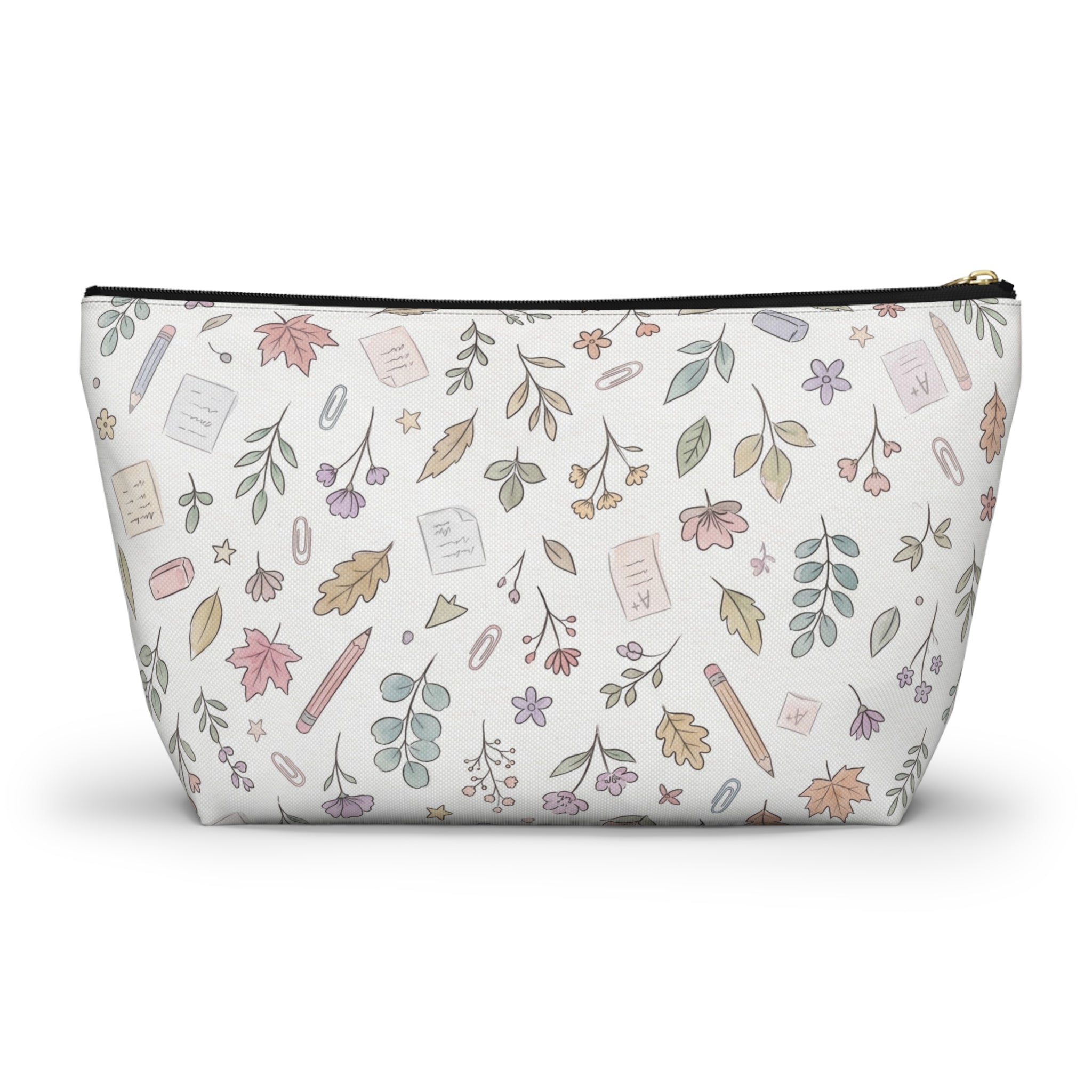 Personalized Teacher Gift Pouch – Custom Name Cosmetic Bag for Headteachers & Teachers