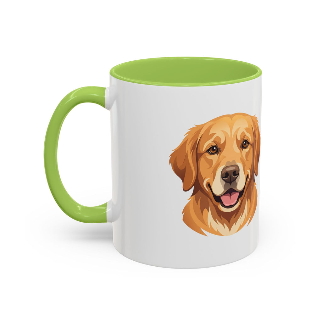 Personalized Golden Retriever Mug | Custom Name & Message Dog Lover Coffee Mug