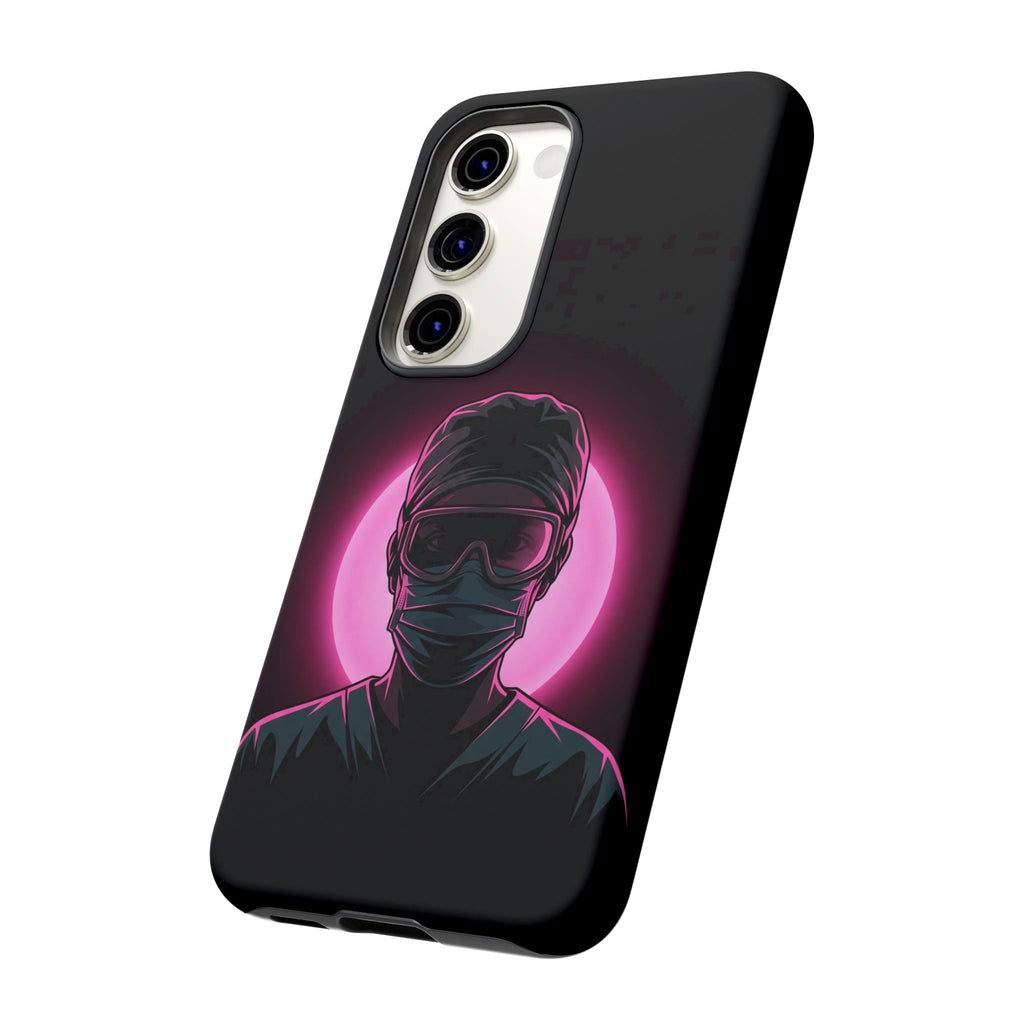 Nurse Neon Silhouette Phone Case - Samsung & iPhone Series