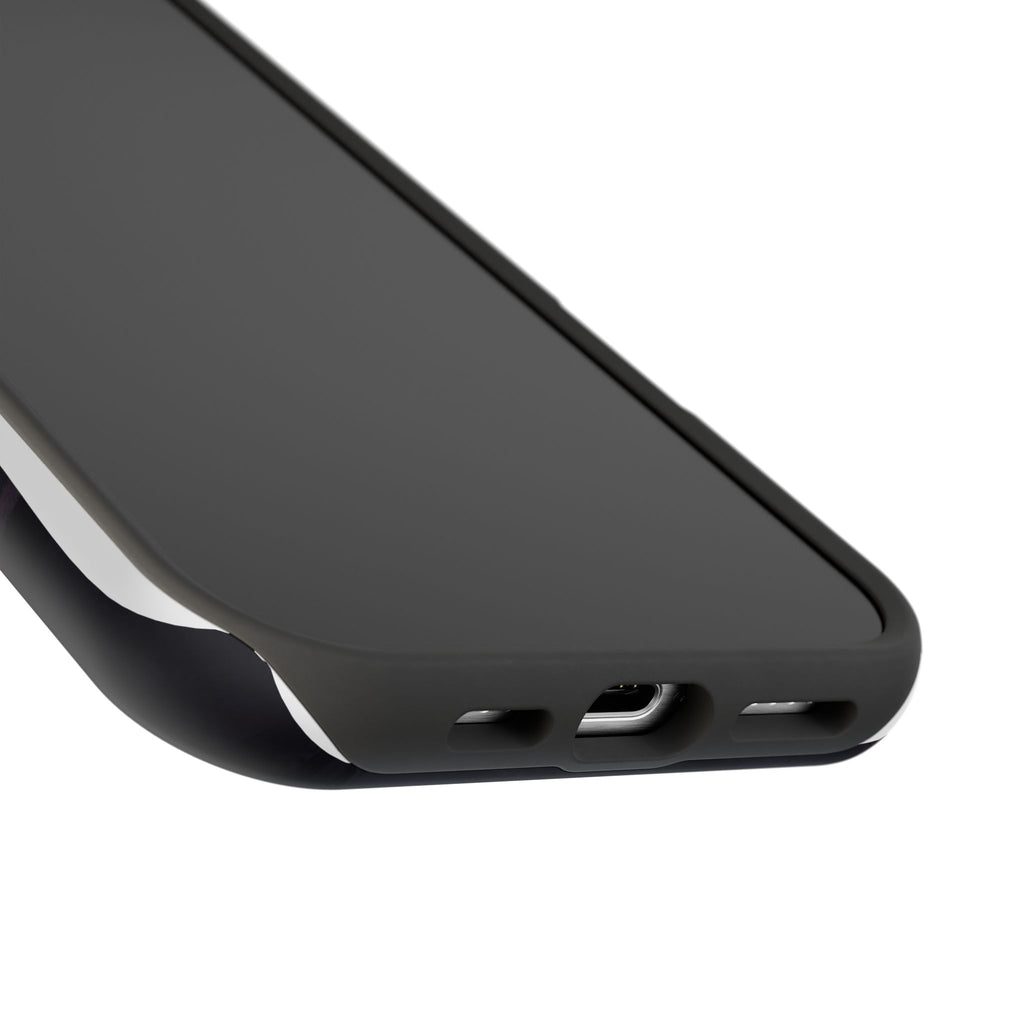 Personalized Dachshund Rooftop Sunset Phone Case — Wireless Charging Cover