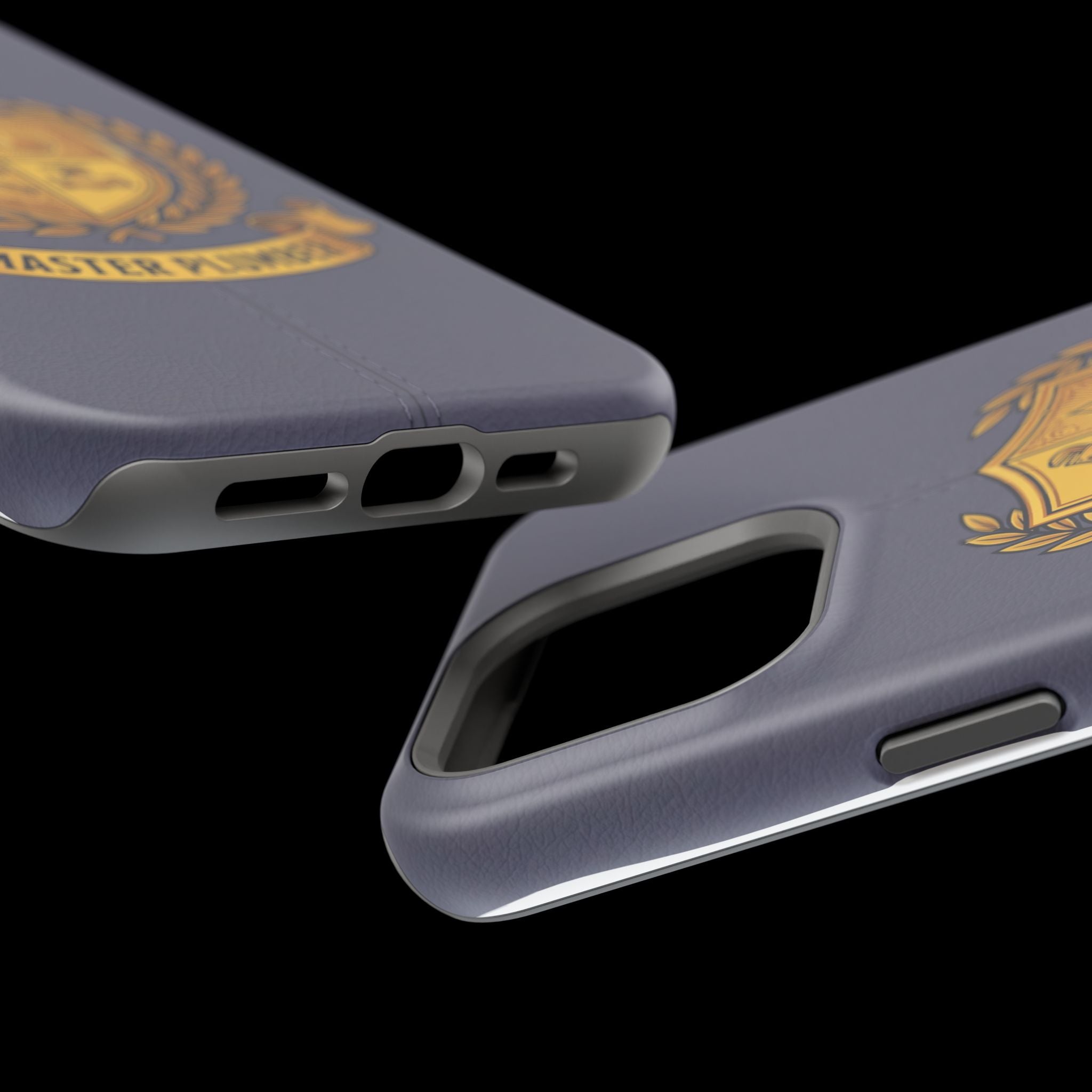 Master Plumber Crest Phone Case — Heraldic Shield Wireless Charging Cover