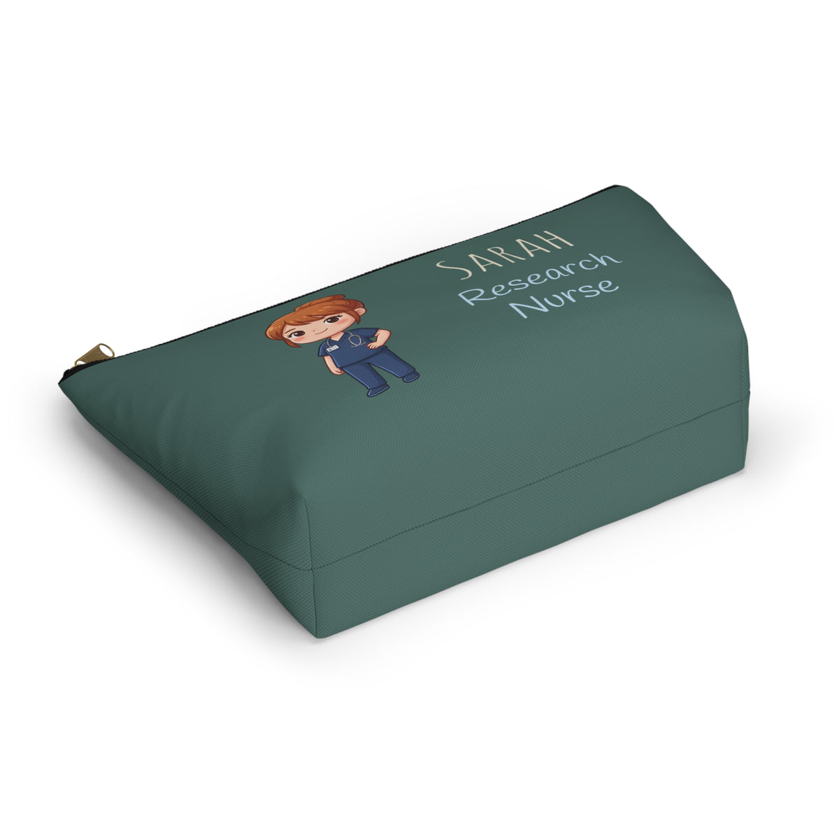 Personalized Nurse Gift Pouch | Custom Name Makeup Bag for Nurses