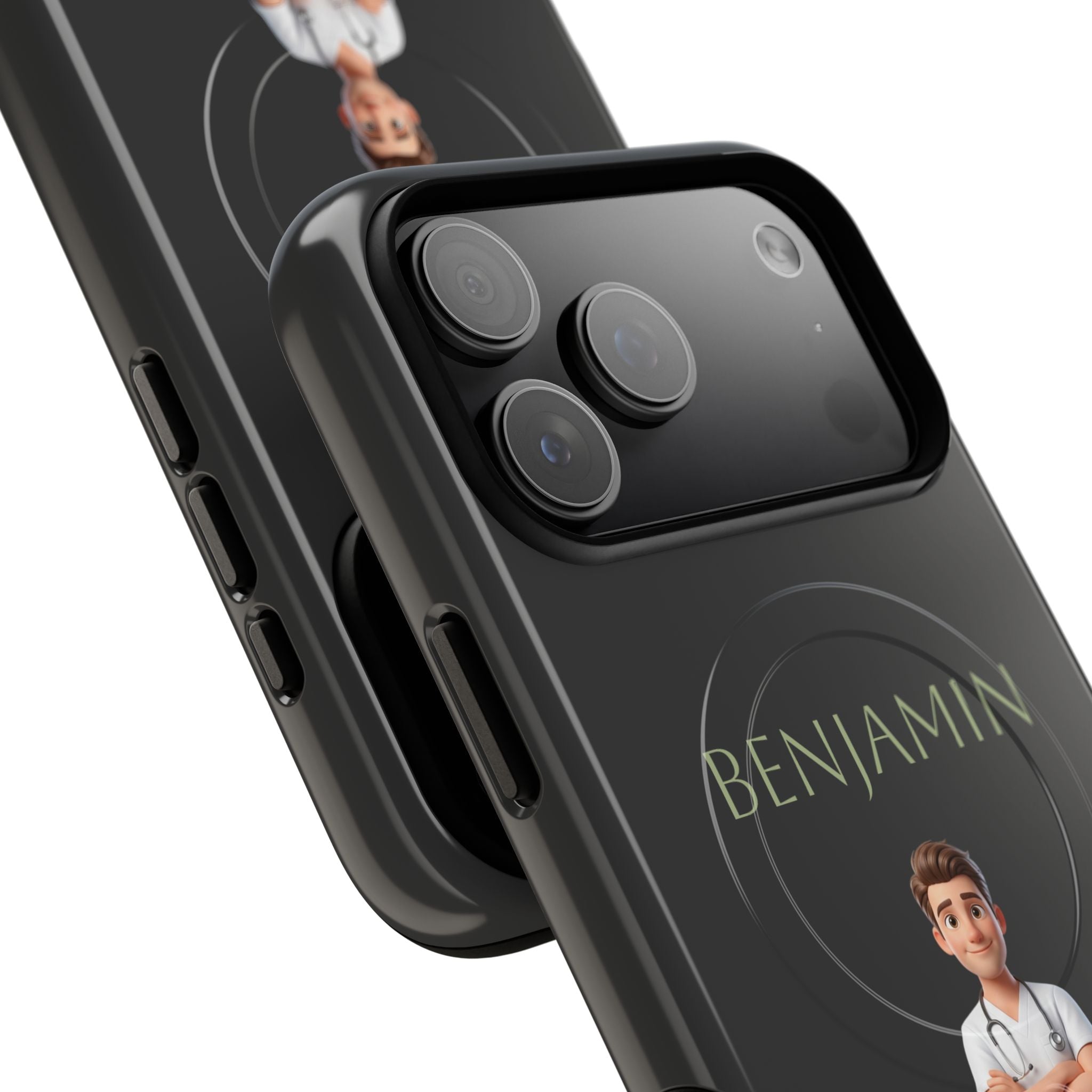Personalized Nurse Phone Case | MagSafe Compatible, Custom Name iPhone Case