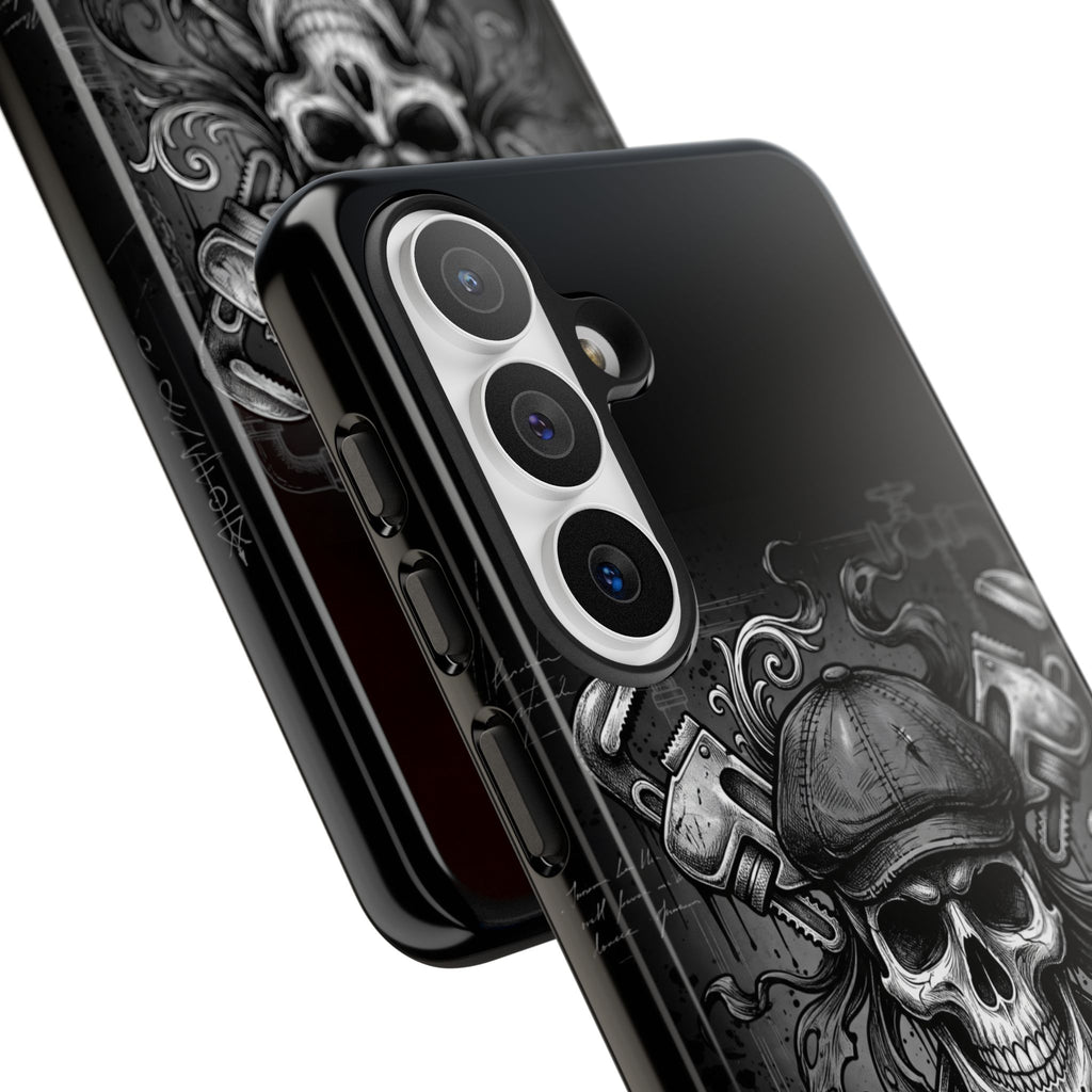 Gothic Skull Plumber Phone Case - Samsung & iPhone Series