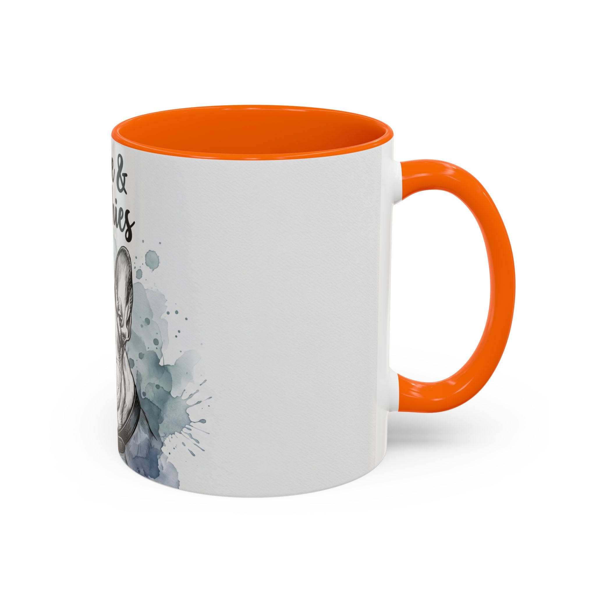 Coffee & Frenchies Mug | French Bulldog Lover Gift | Watercolor Dog Mug