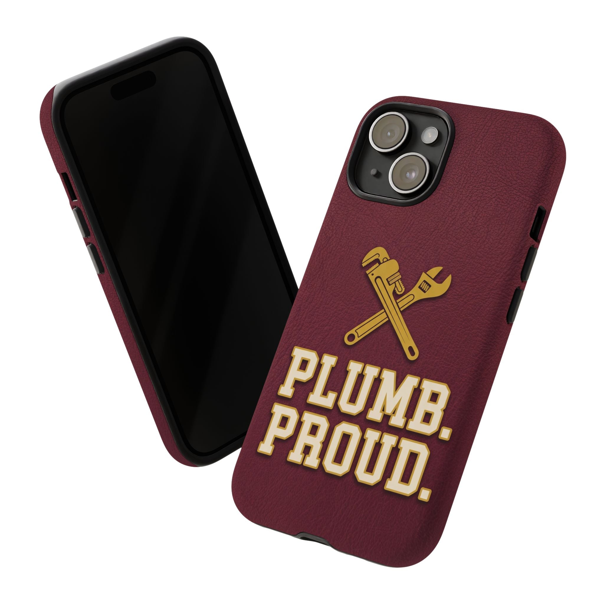Plumb. Proud. Varsity Print Phone Case - Samsung & iPhone Series