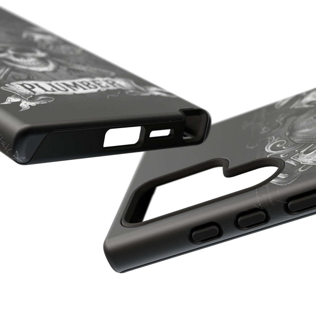 Gothic Skull Plumber Phone Case - Samsung & iPhone Series