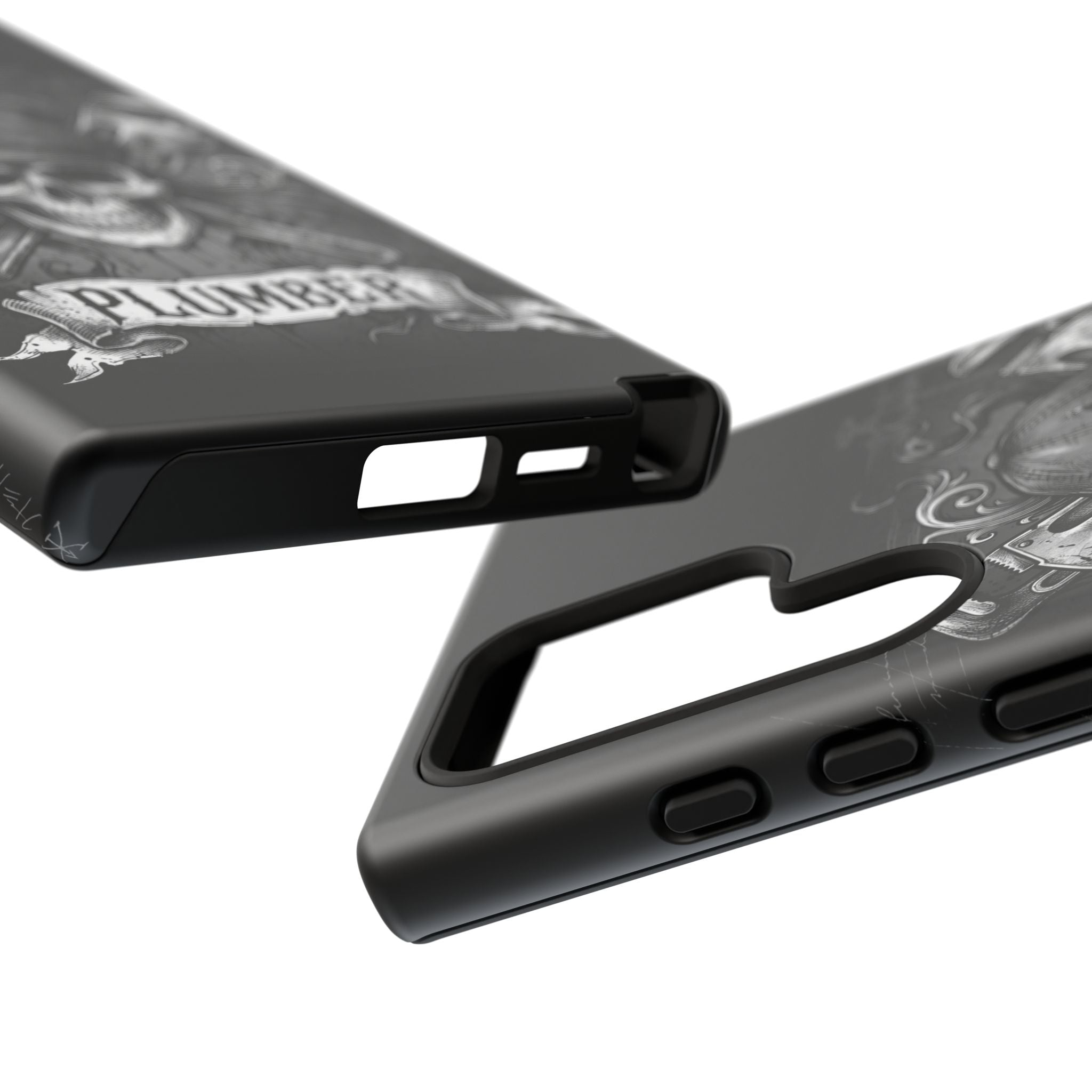 Gothic Skull Plumber Phone Case - Samsung & iPhone Series