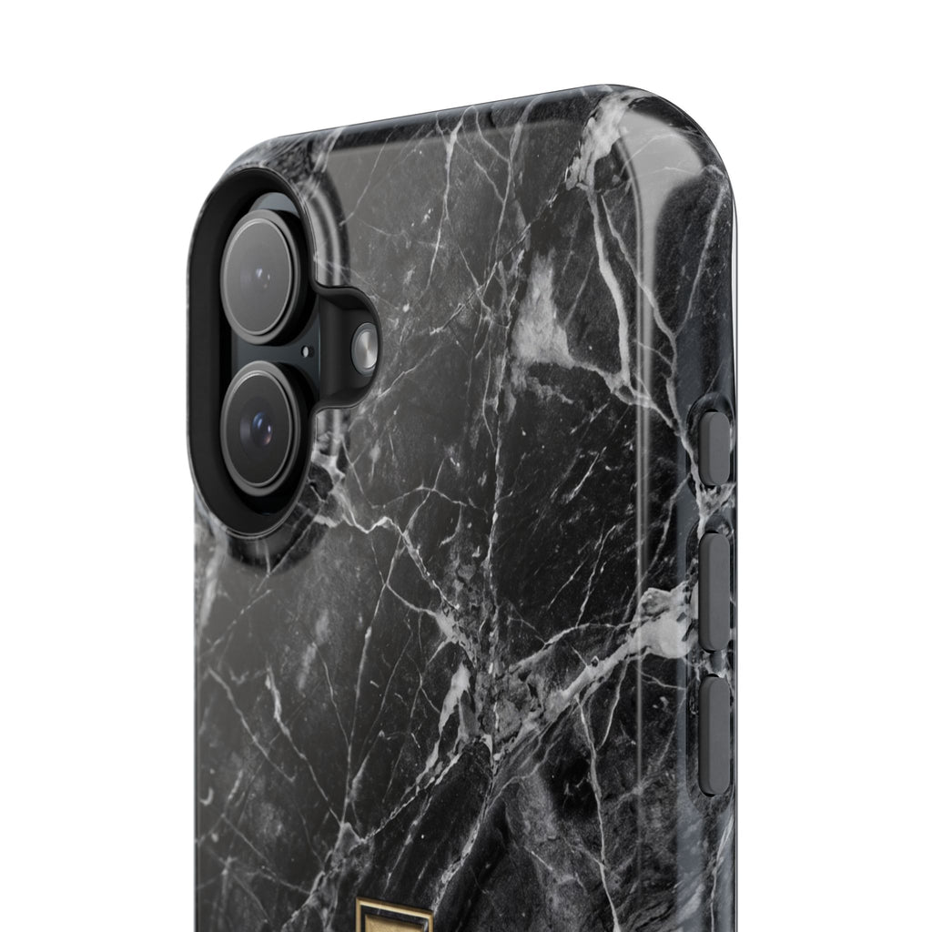 Paramedic/EMT Marble Phone Case — Magnetic Wireless Charging Cover