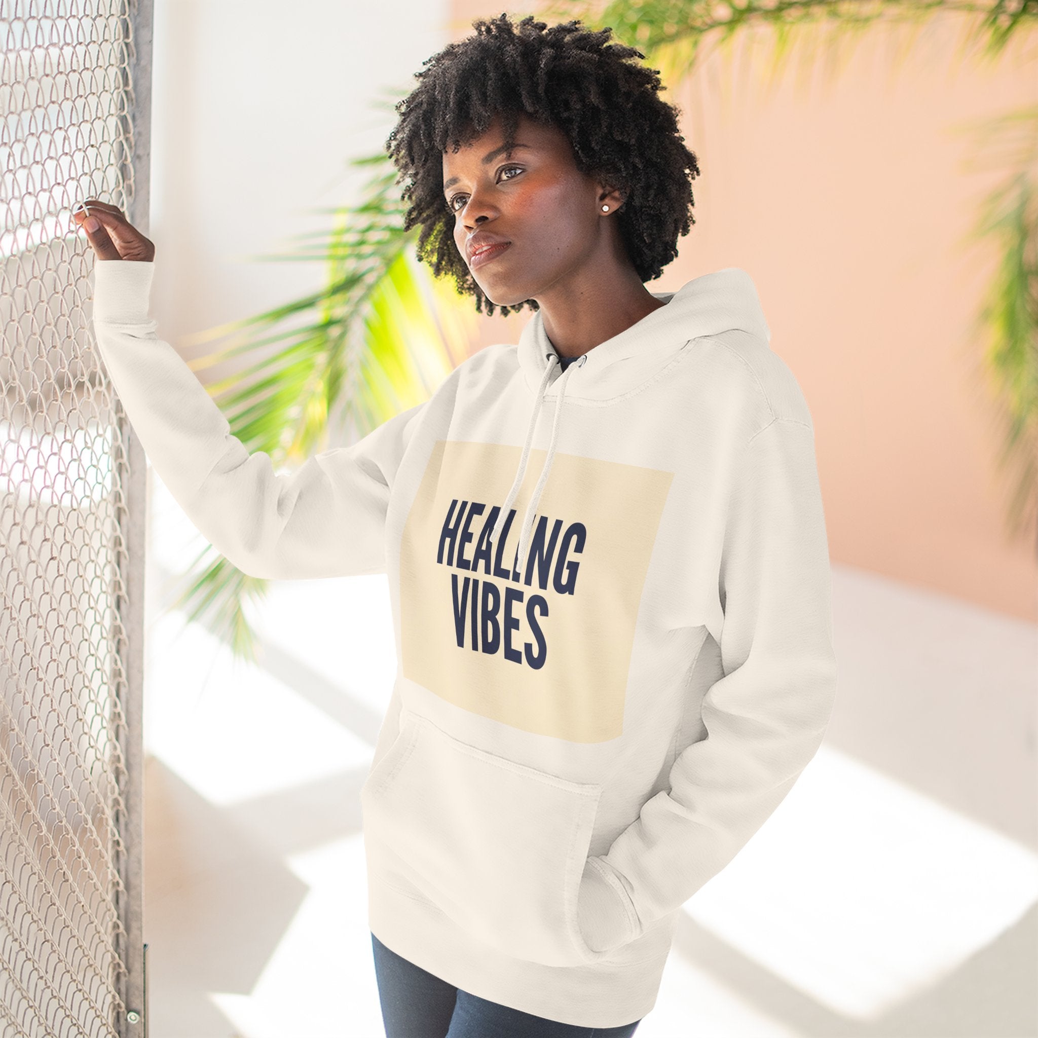 Healing vibes Nurse Hoodie — Unisex Comfortable Pullover for Passionate Medical Workers