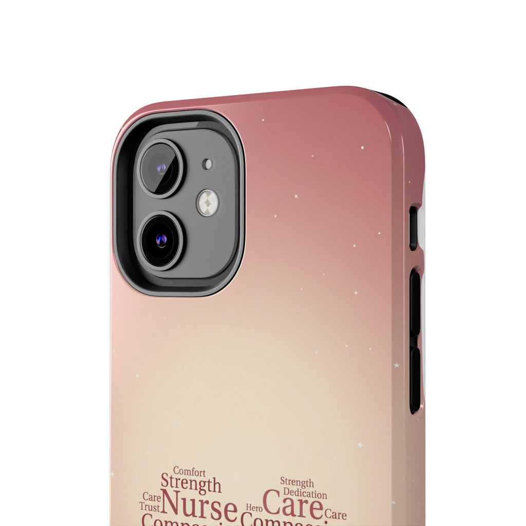 Nurse Heart Word Cloud Phone Case | iPhone & Samsung Galaxy series