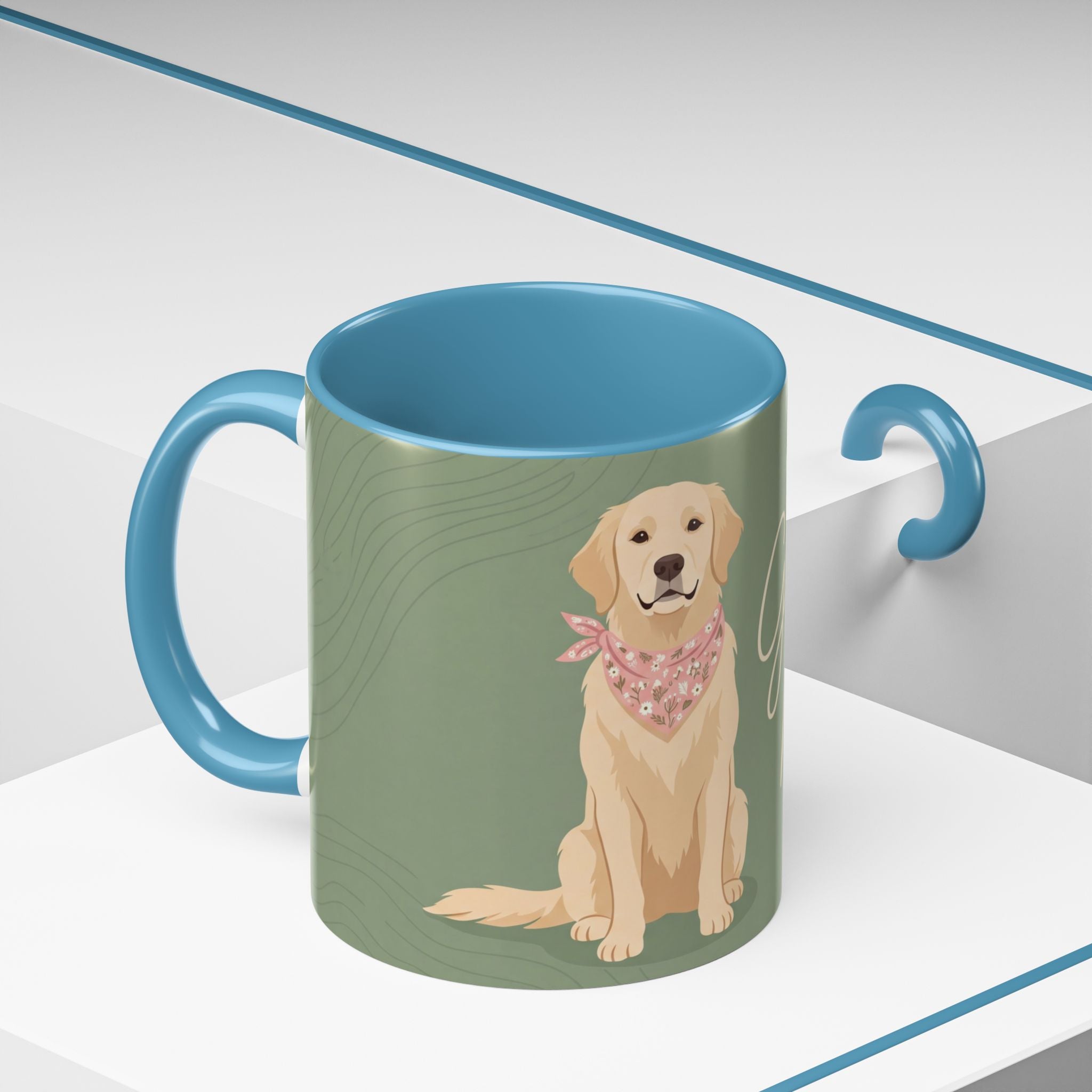 Golden Mom Mug | Golden Retriever Lover Gift | Cute Dog Mom Coffee Mug