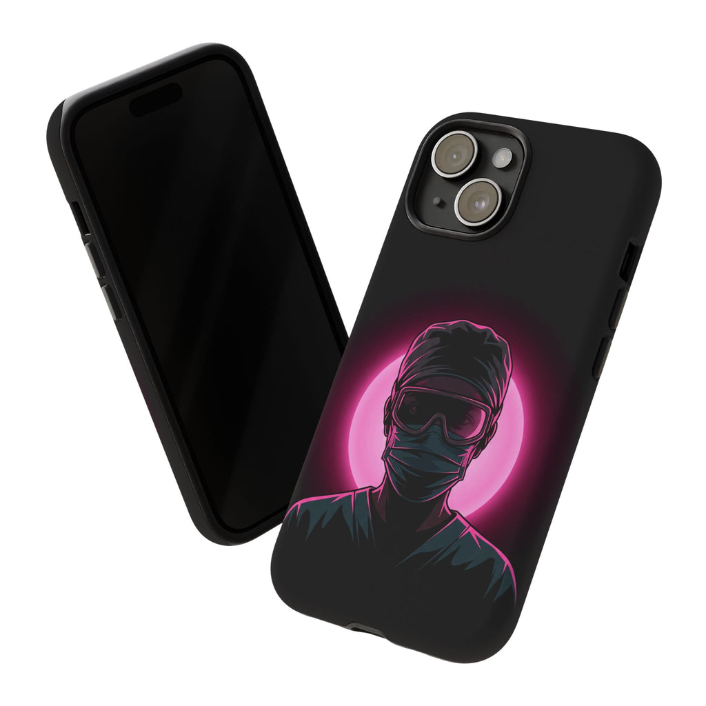 Nurse Neon Silhouette Phone Case - Samsung & iPhone Series