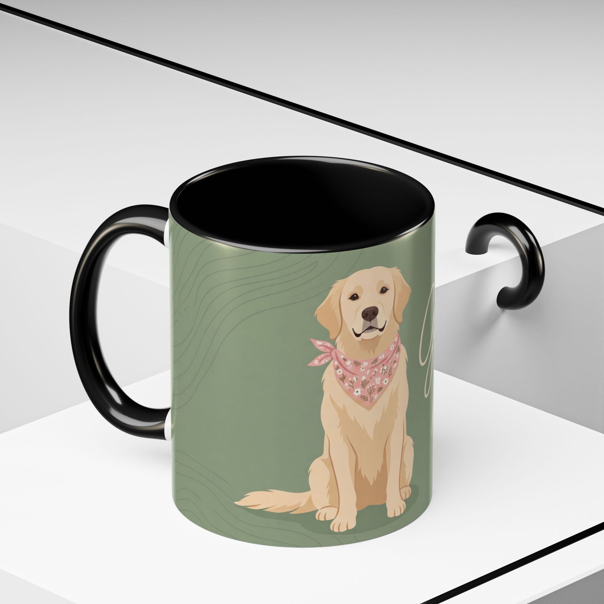 Golden Mom Mug | Golden Retriever Lover Gift | Cute Dog Mom Coffee Mug