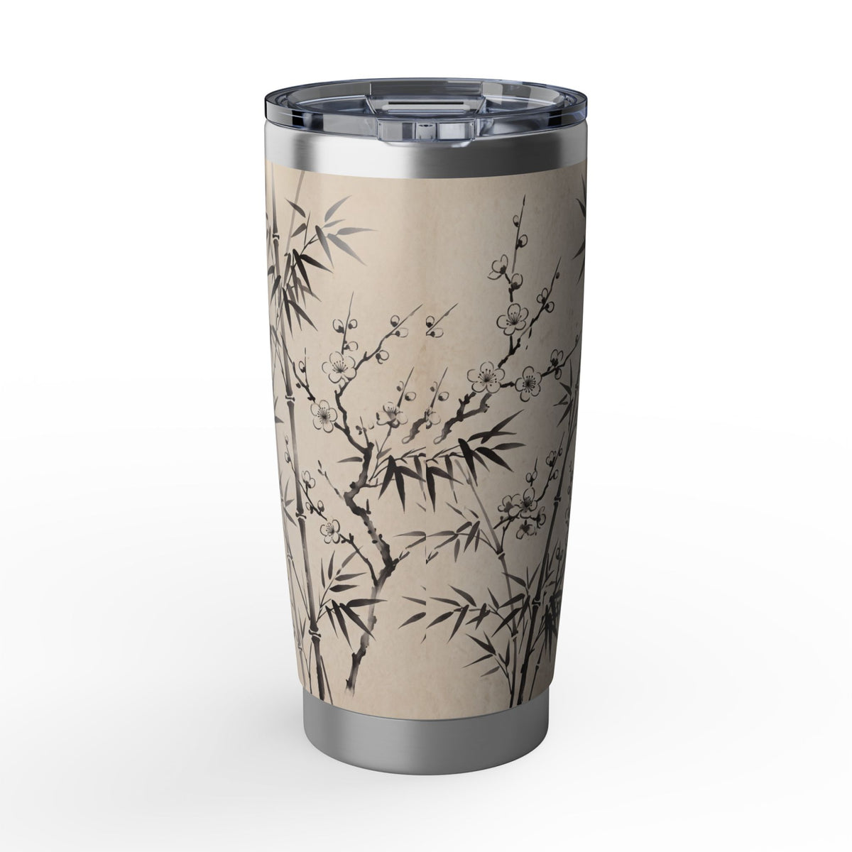 Labrador Personalized Tumbler | Sumi-e Ink Wash Art — 20 oz Stainless Travel Mug