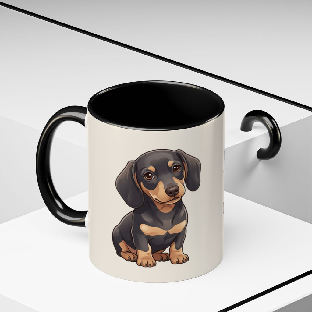 Personalized Dachshund Mug | Custom Name Coffee Mug | Sausage Dog Gift | Wiener Dog Lover