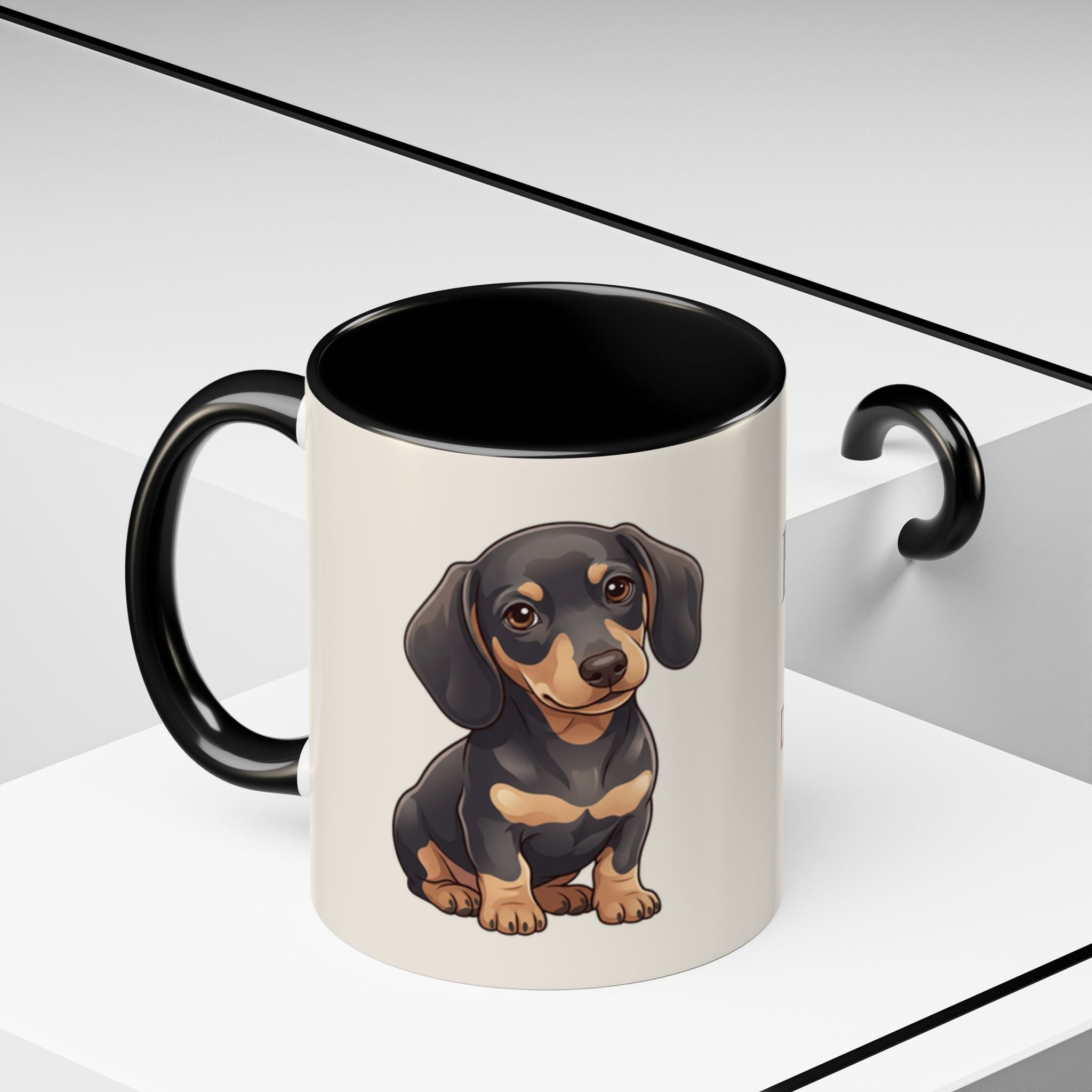 Personalized Dachshund Mug | Custom Name Coffee Mug | Sausage Dog Gift | Wiener Dog Lover