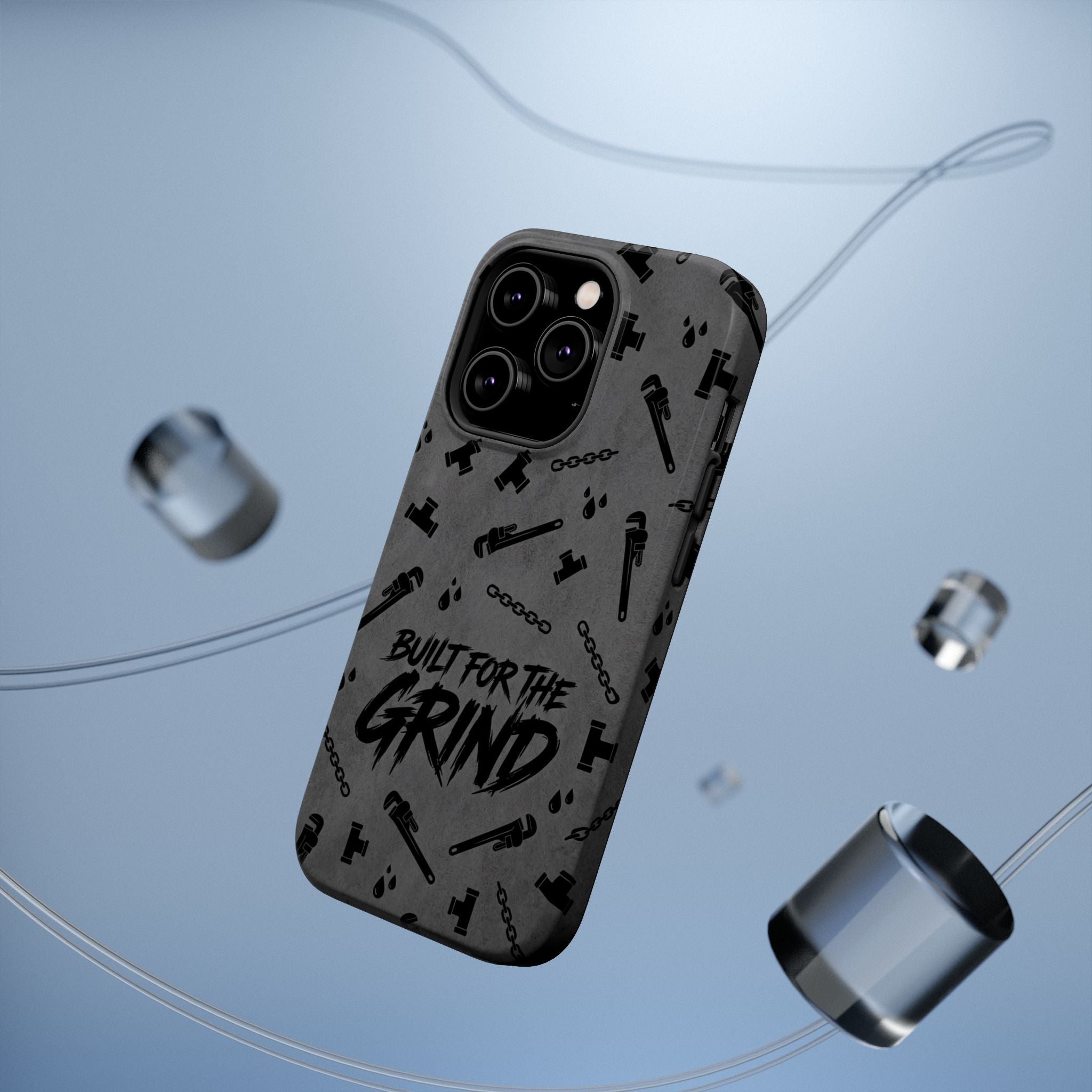 Built for the Grind Phone Case — Plumber Tools Wireless Charging Cover