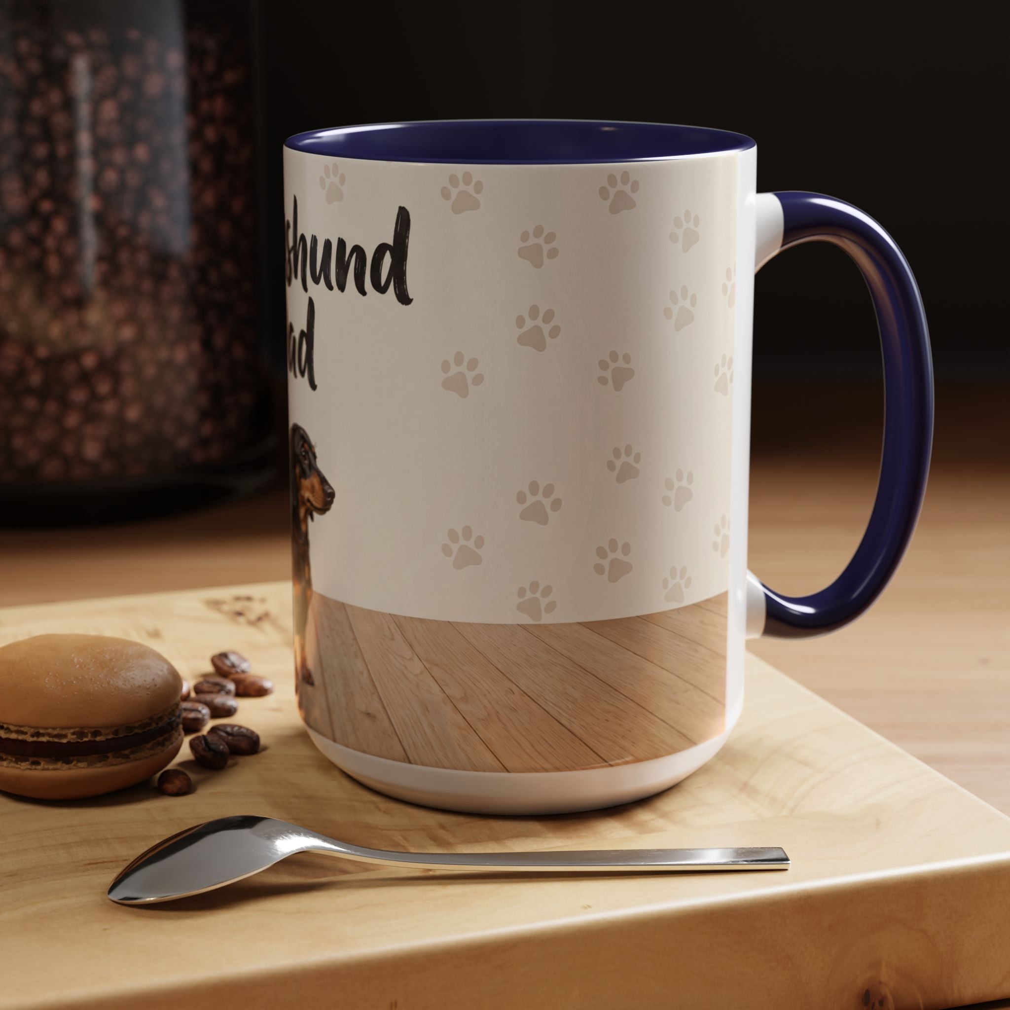 Dachshund Dad Mug | Cute Dog Dad Coffee Mug | Wiener Dog Gift for Dachshund Lovers