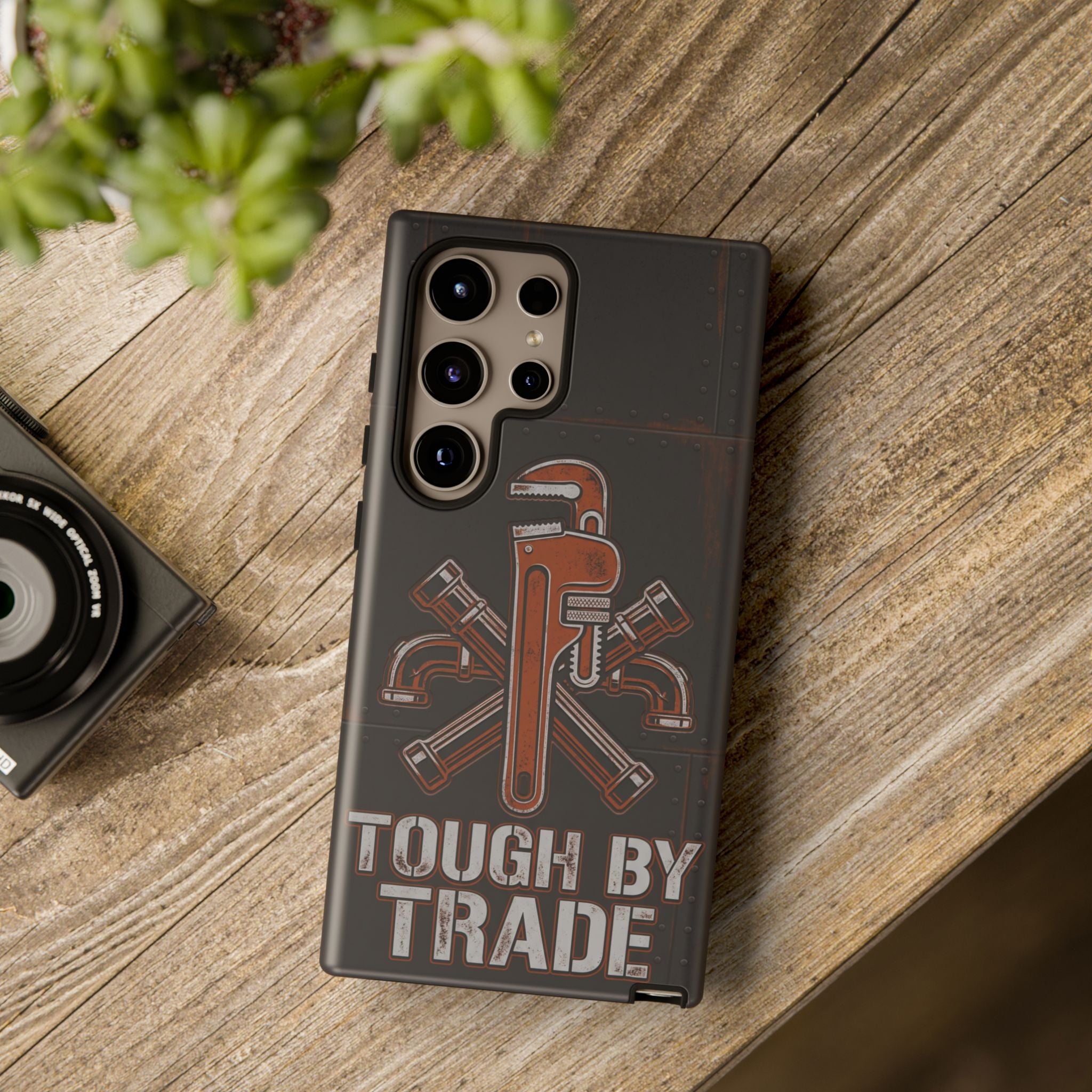 Tough by Trade Industrial Plumber Phone Case - Samsung & iPhone Series