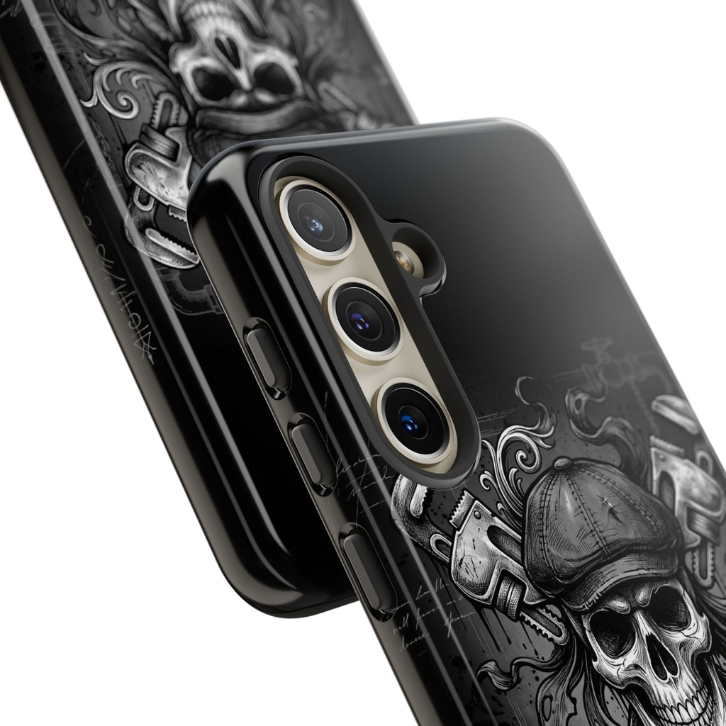 Gothic Skull Plumber Phone Case - Samsung & iPhone Series