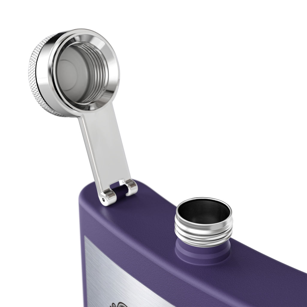 Flask — "Apprentice Electrician: Learning the Trade, Earning the Stripes" 6oz Stainless Steel