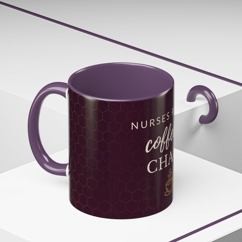 Coffee Mug for Nurses | Nurses run on coffee & chaos | Nurse Appreciation Gift | Gift for Her