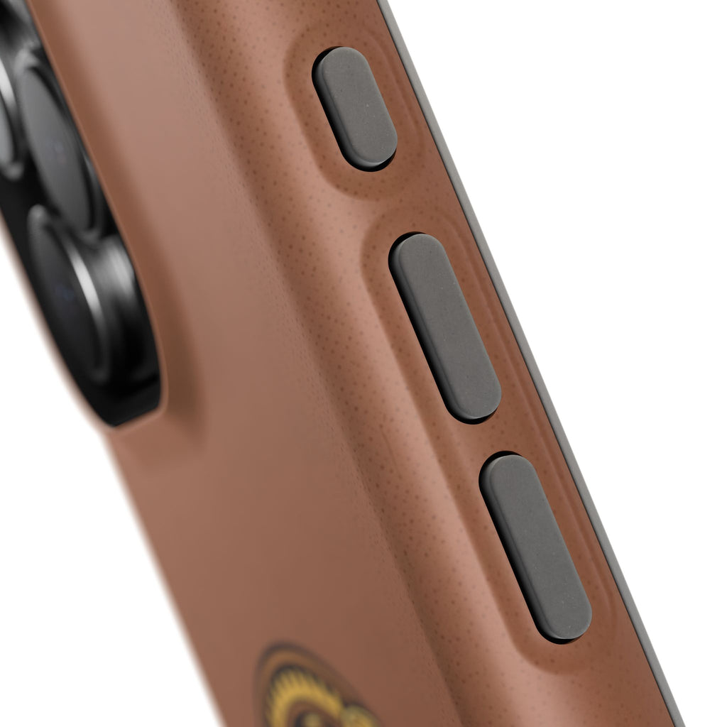 Plumber Born to Build Phone Case — Badge Wireless Charging Cover