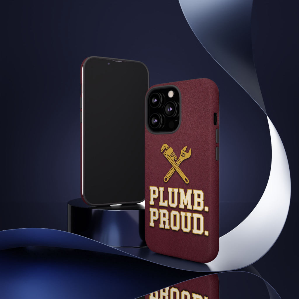 Plumb. Proud. Varsity Print Phone Case - Samsung & iPhone Series