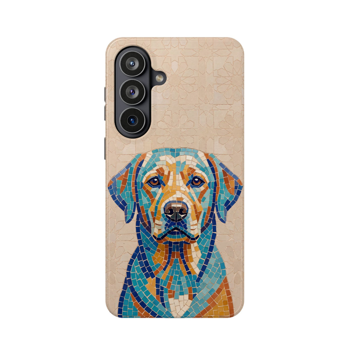 Colorful Labrador Art Phone Case — Tough Magnetic Case with Wireless Charging